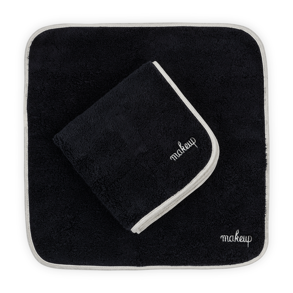 Matouk Giza Makeup Towel - Carbon