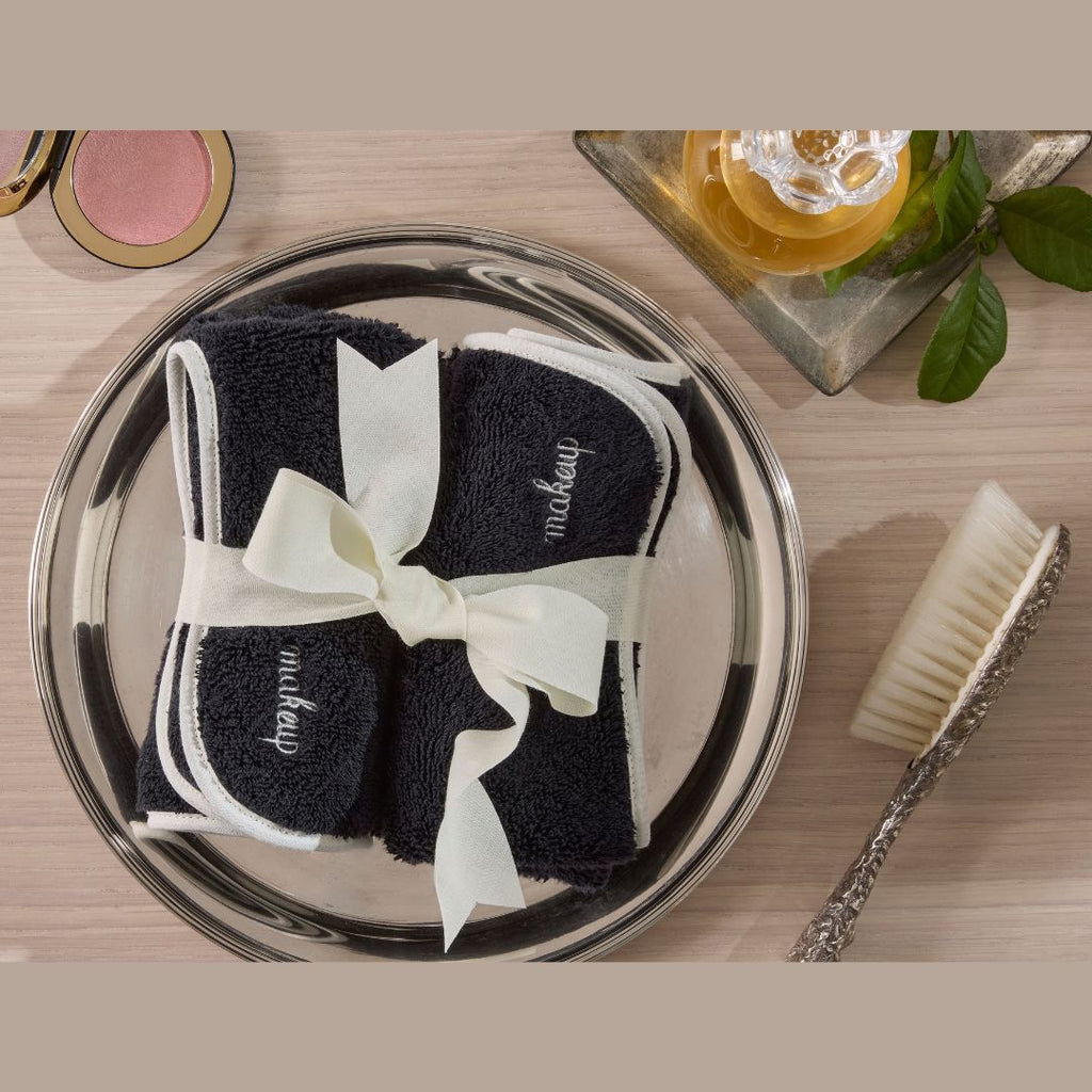 Matouk Giza Makeup Towel - Carbon
