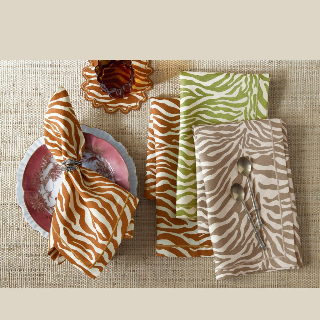 Matouk Schumacher Regine Table Linens - Coconut