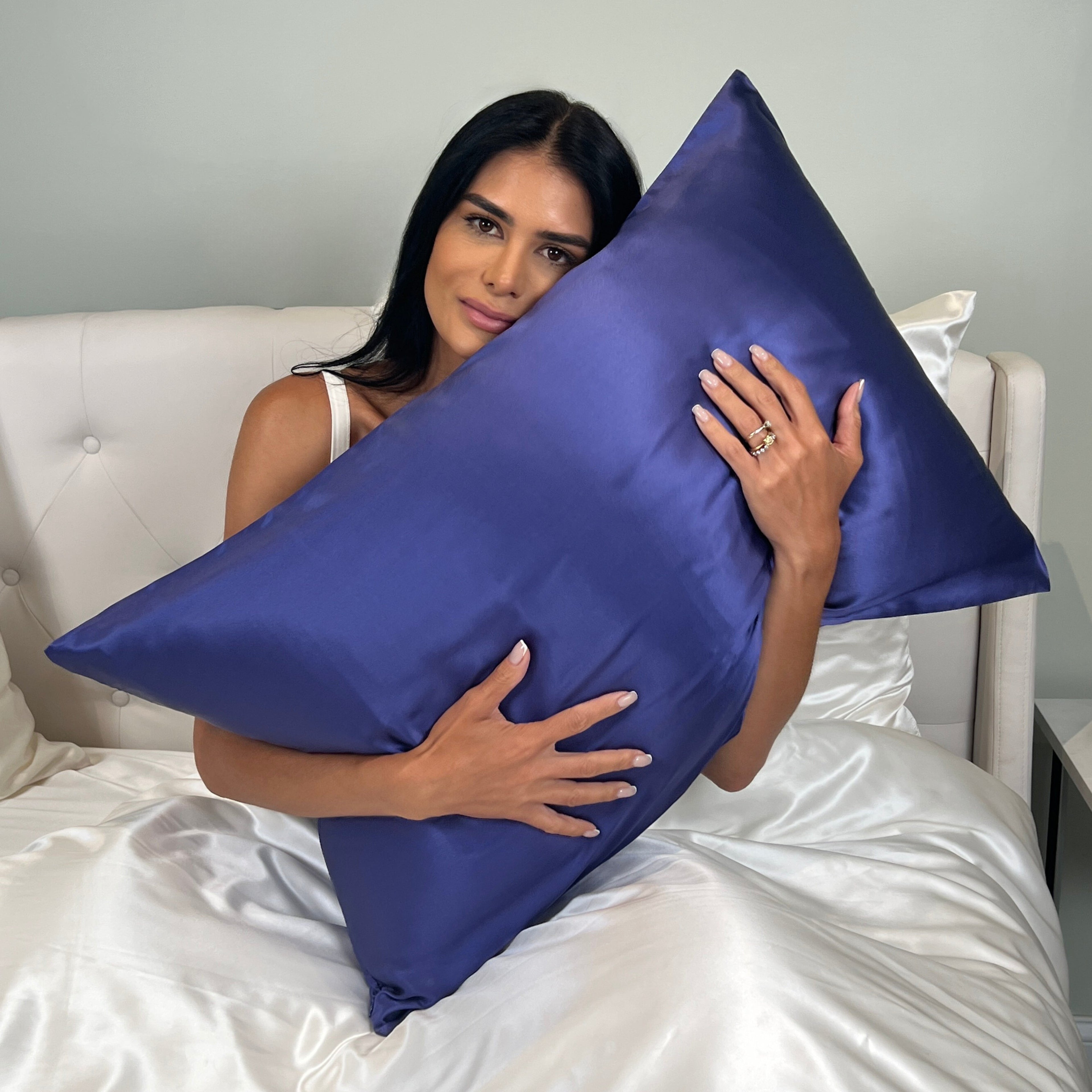 Mulberry Park Silks Luxury 19 Momme Pure Silk Pillowcase with Zipper - Dusk