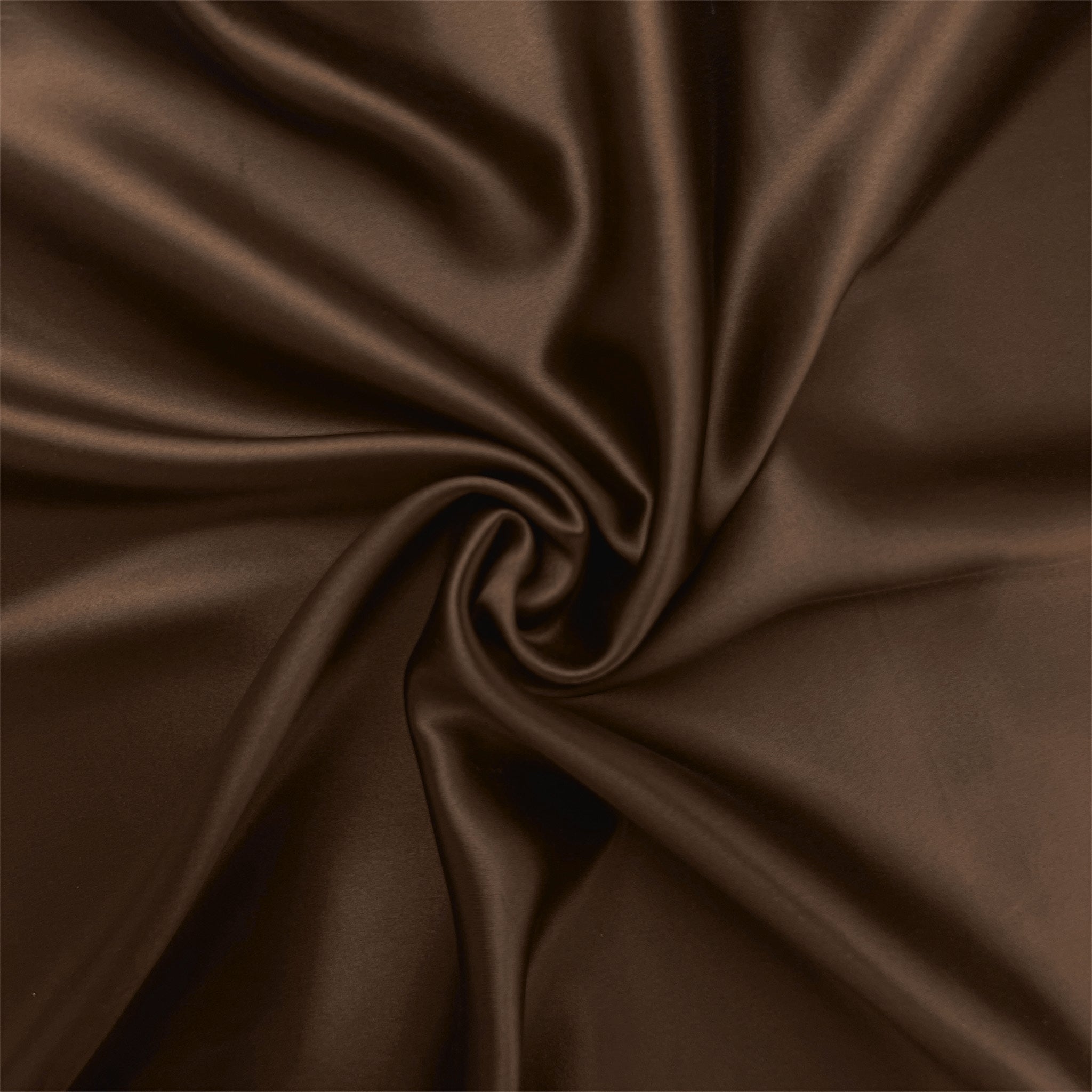 Mulberry Park Silks Luxury 19 Momme Pure Silk Pillowcase with Zipper - Chocolate
