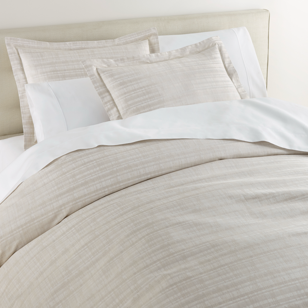 Peacock Alley Biagio Bedding - Pearl