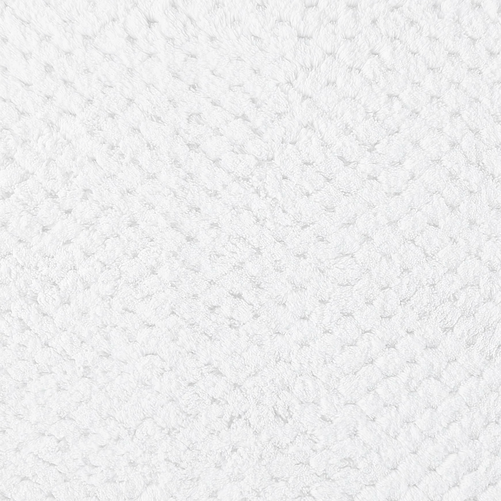 Peacock Alley Catalina Bath Mat - White