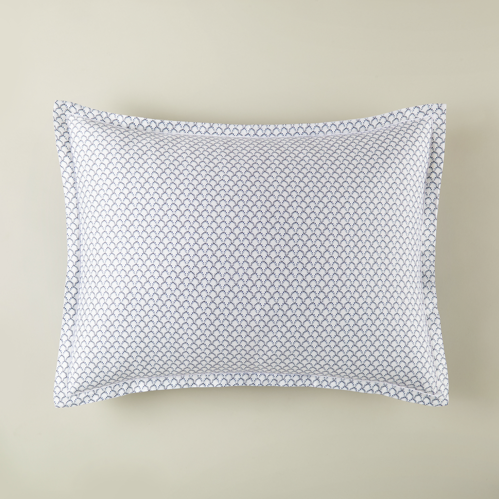 Peacock Alley Demi Duvet Cover and Shams - Navy