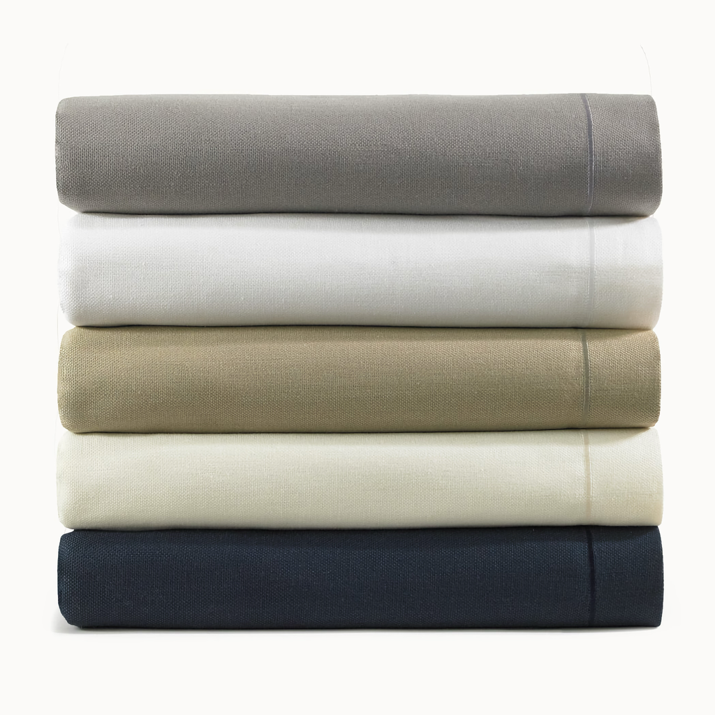 Peacock Alley Rio Corded Duvet Covers and Shams - Linen