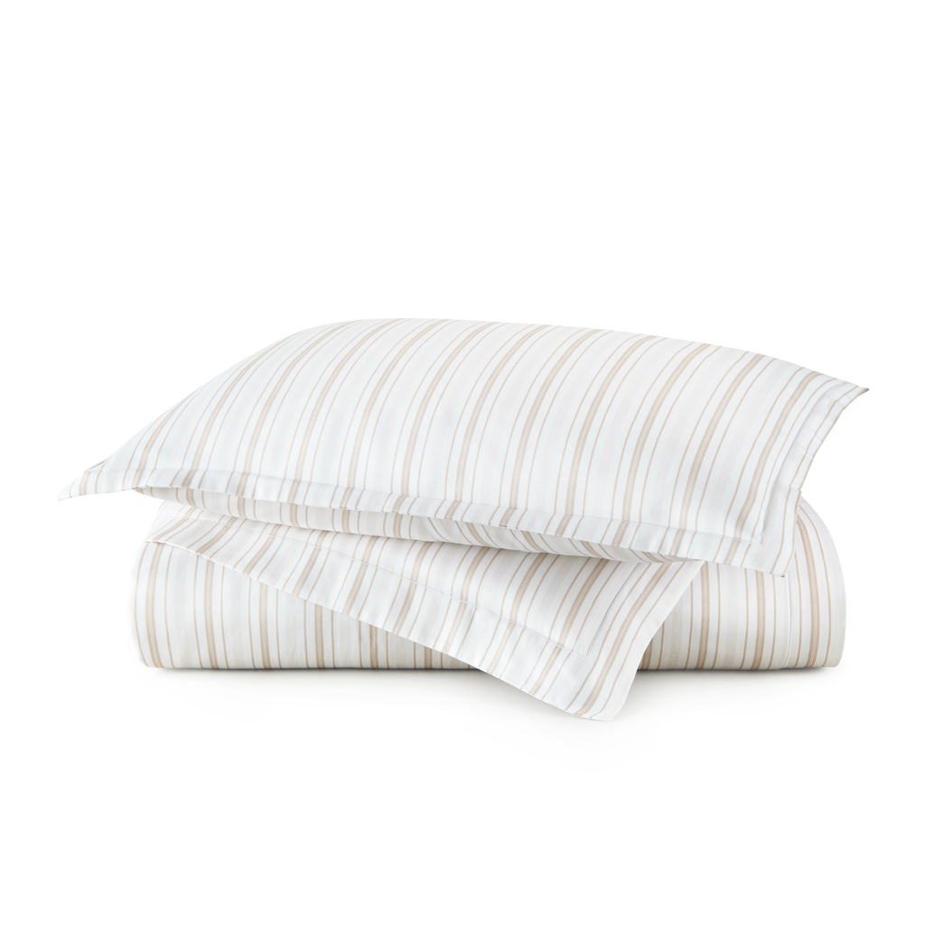 Peacock Alley Shelby Duvet Covers and Shams - Linen