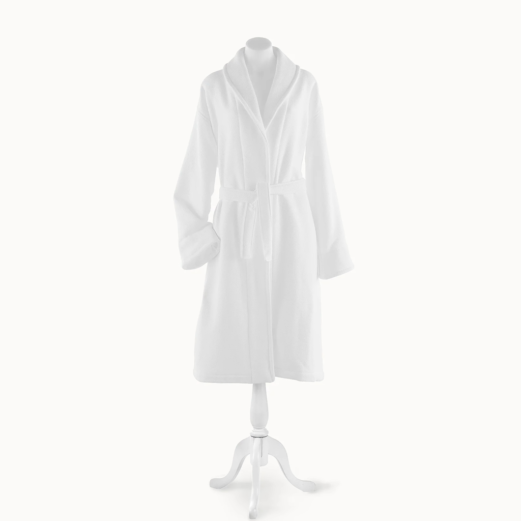 Peacock Alley Spa Bath Robe - White