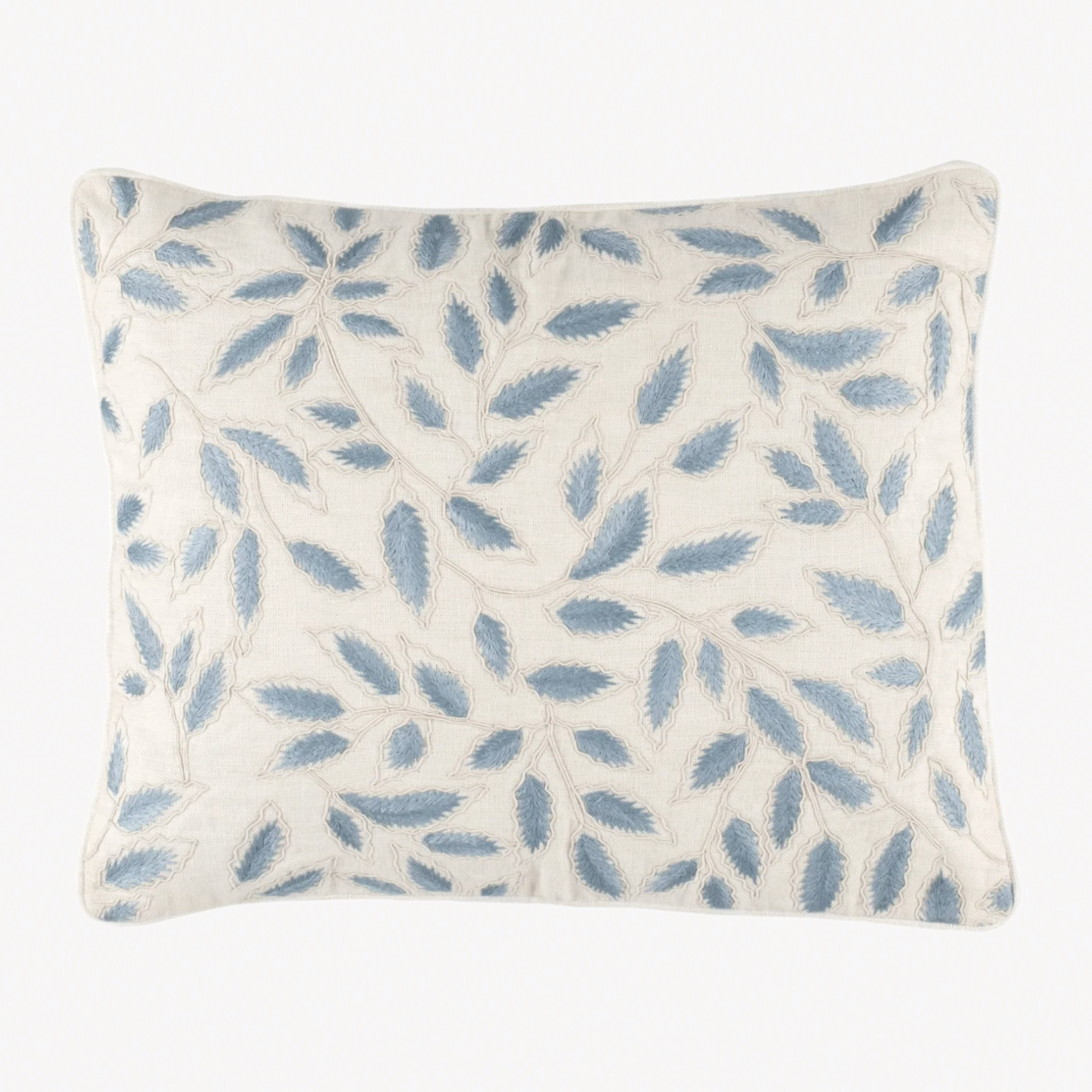 Pine Cone Hill Amelia Embroidered Decorative Pillow - Ivory