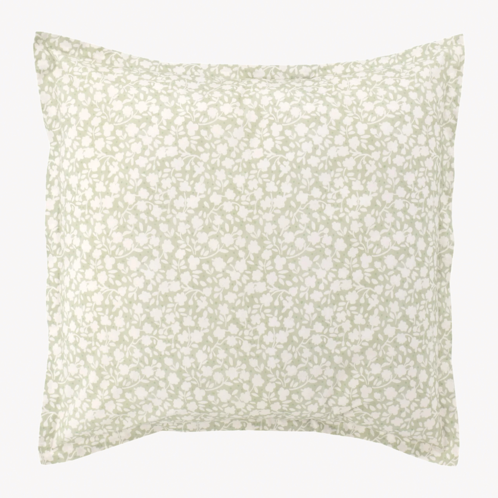 Pine Cone Hill Aria Duvet Cover and Shams - Sage