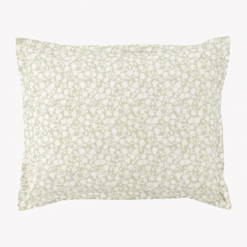 Pine Cone Hill Aria Duvet Cover and Shams - Sage