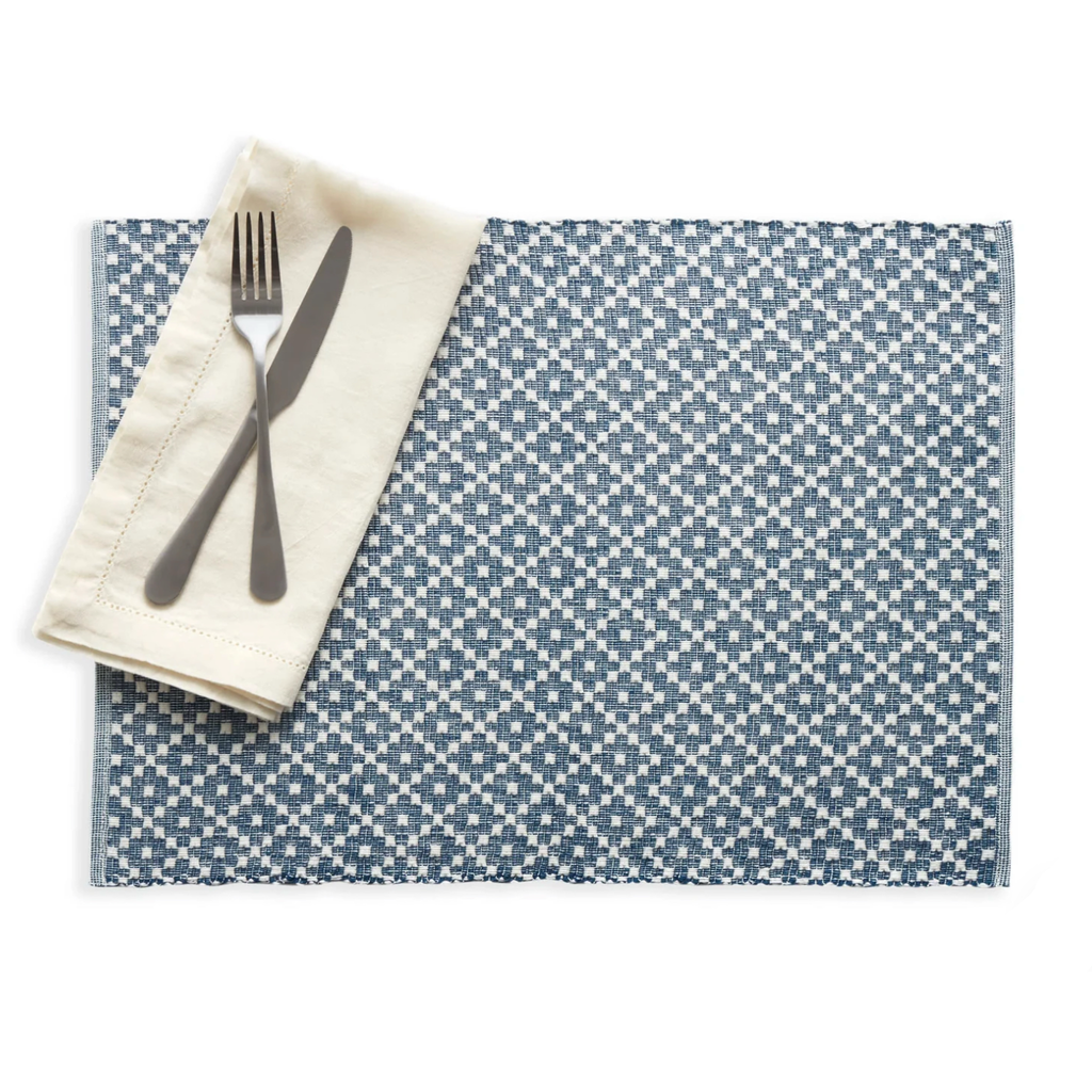 Pine Cone Hill Mainsail Placemat - Navy