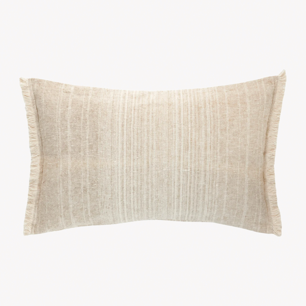 Pine Cone Hill Marie Flanigan Oliver Ombre Decorative Pillow and Throw - Natural