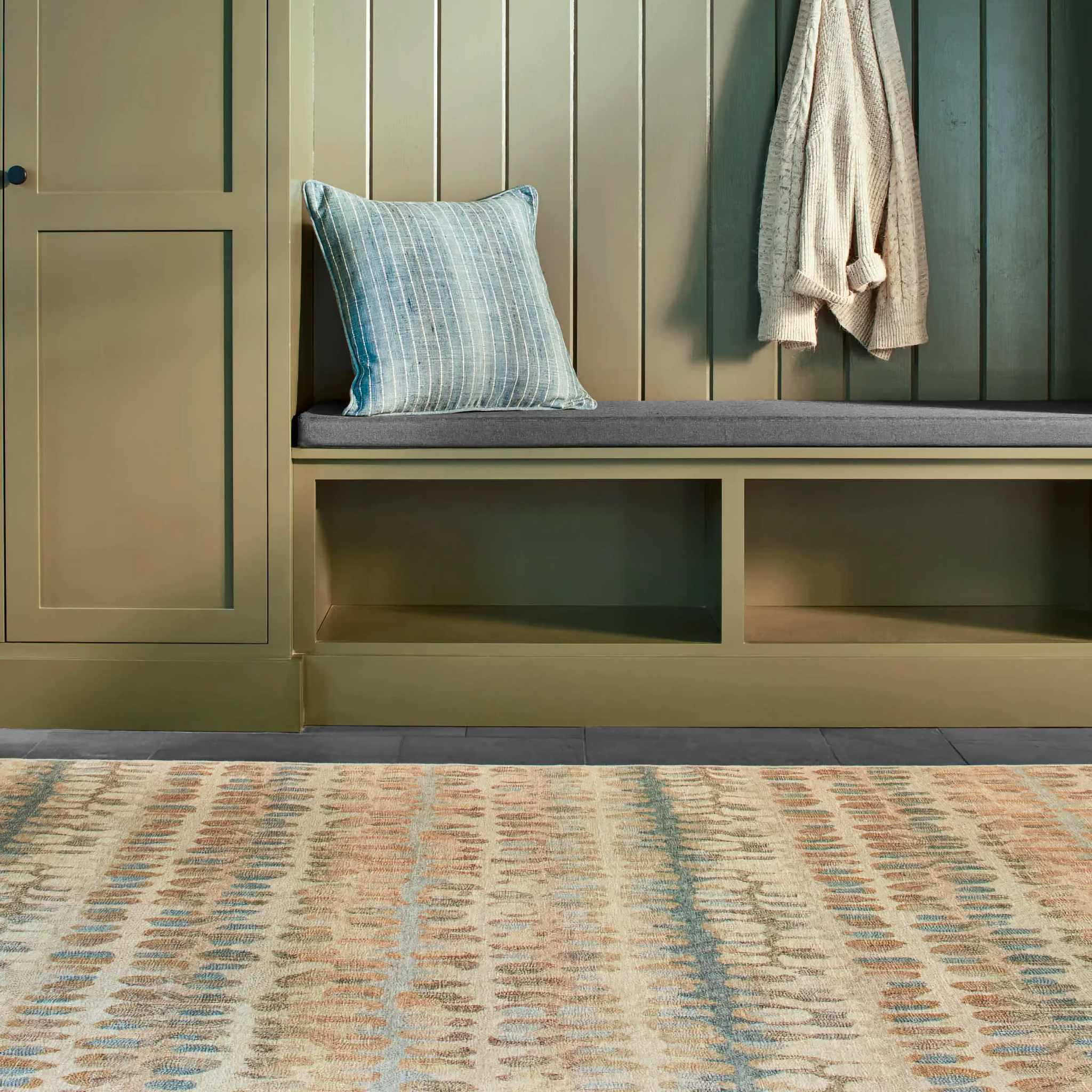 Pine Cone Hill Paint Chip Machine Washable Rug - Natural