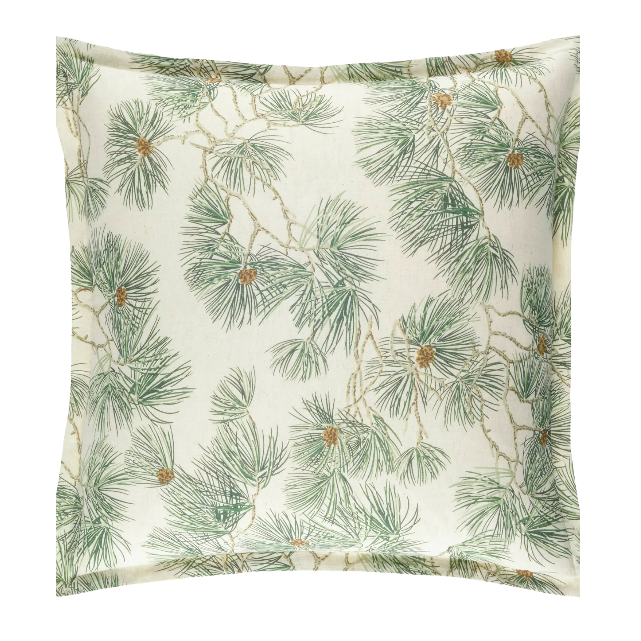 Pine Cone Hill Vintage Pine Boughs Duvet Cover and Shams - Natural