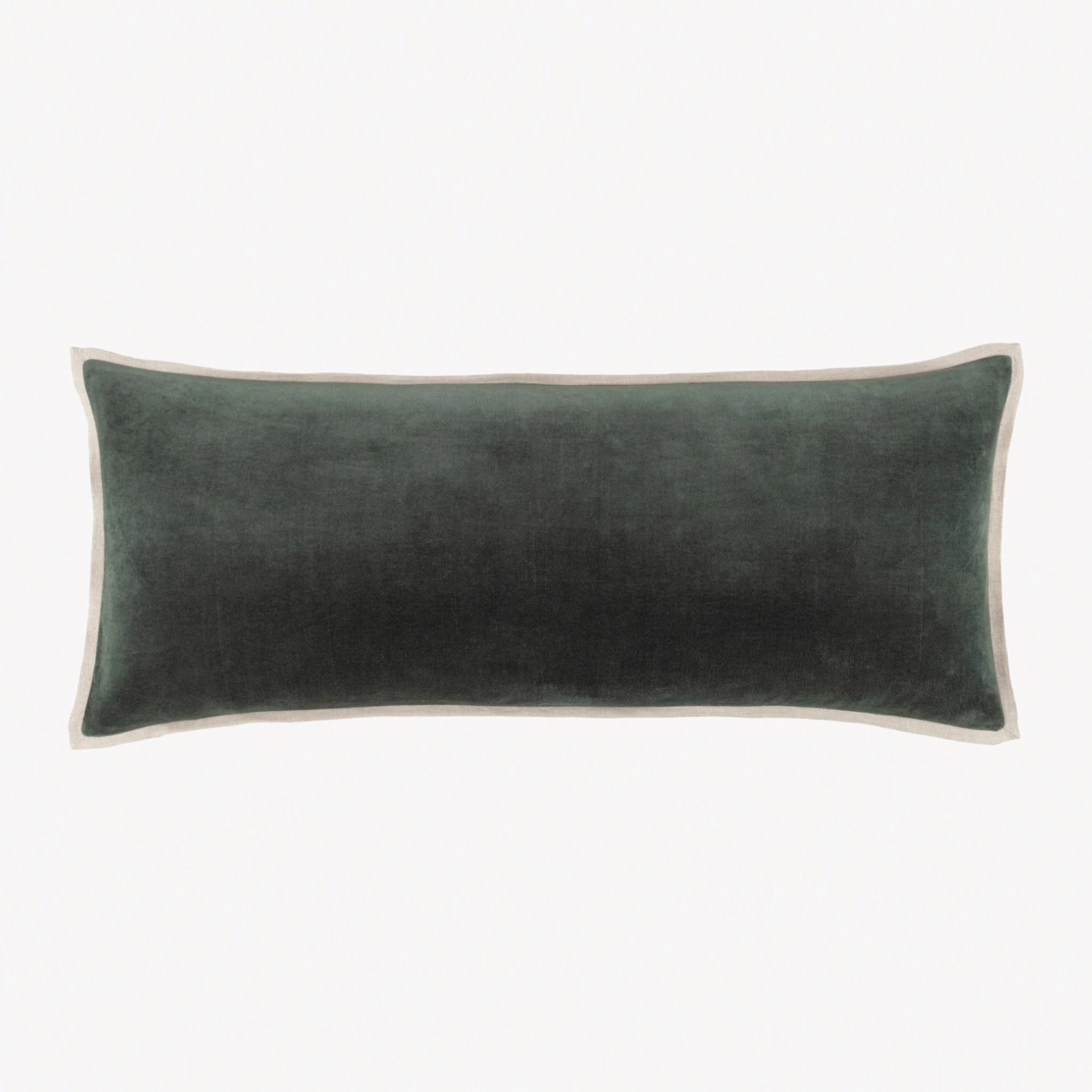 Pine Cone Hill Marie Flanagan Gehry Velvet/Linen Decorative Pillow - Everglade