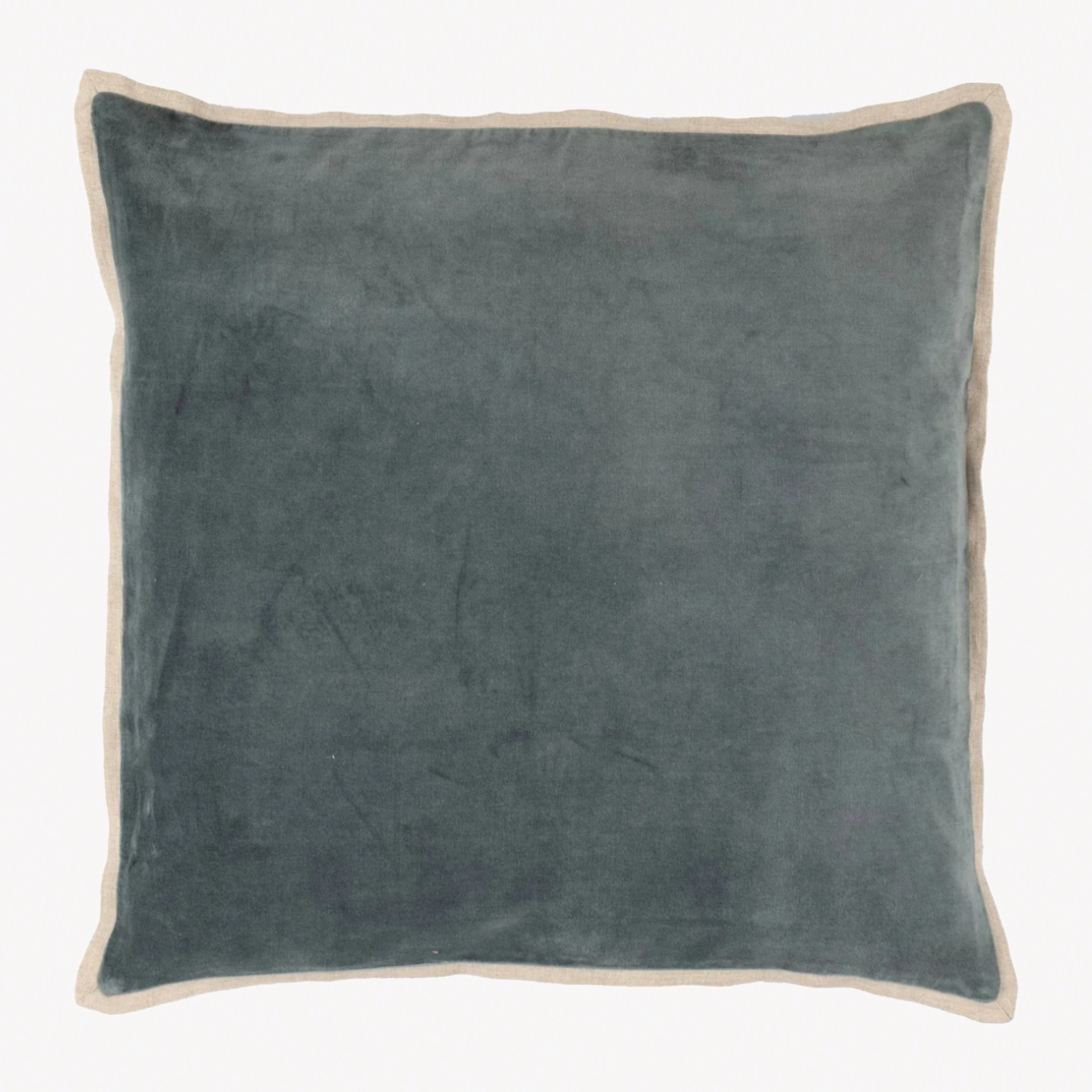 Pine Cone Hill Marie Flanagan Gehry Velvet/Linen Decorative Pillow - Pacific