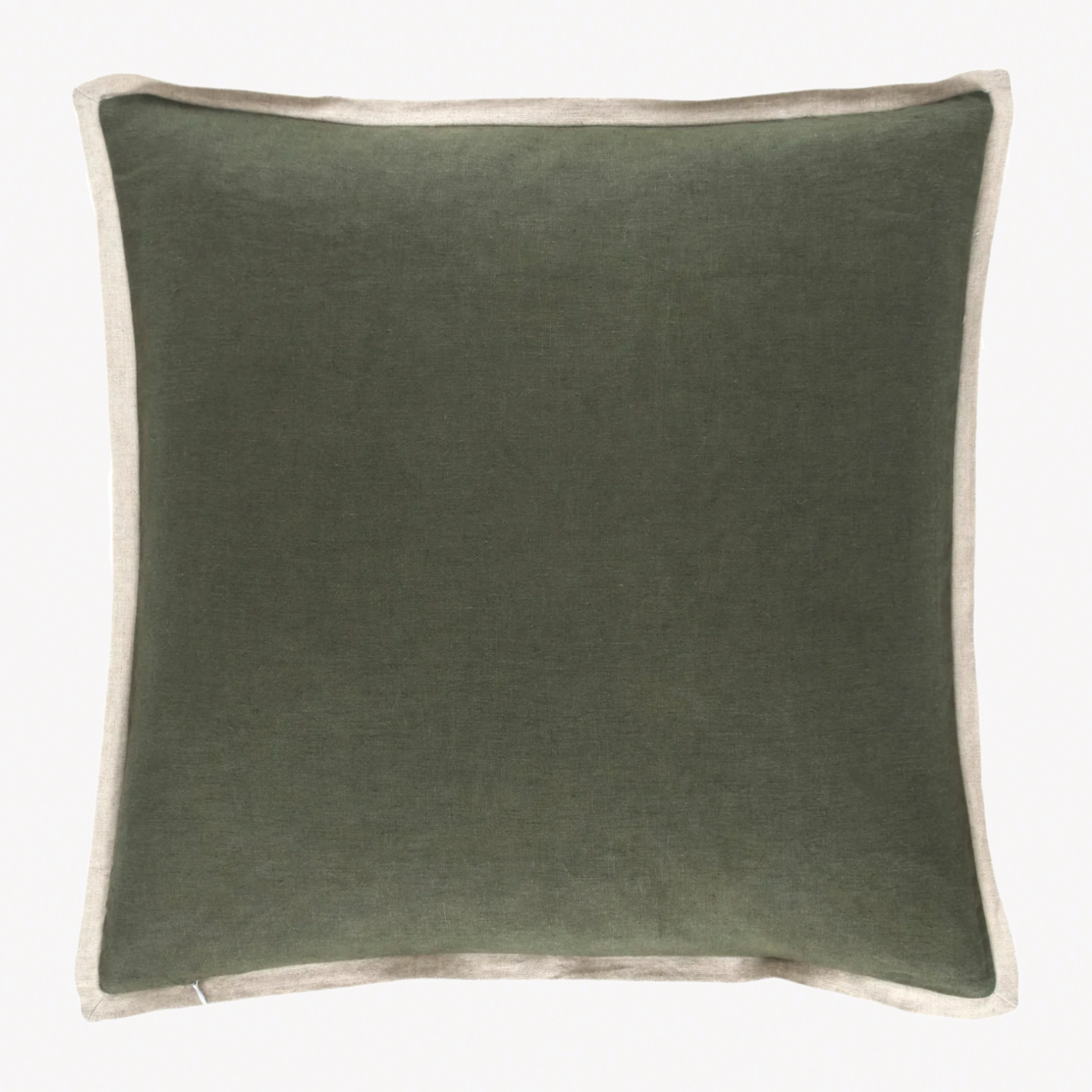Pine Cone Hill Marie Flanagan Gehry Velvet/Linen Decorative Pillow - Sage