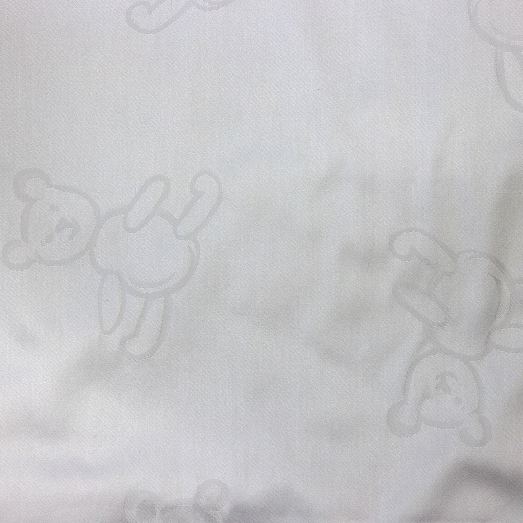 SDH Bear Baby Bedding - White