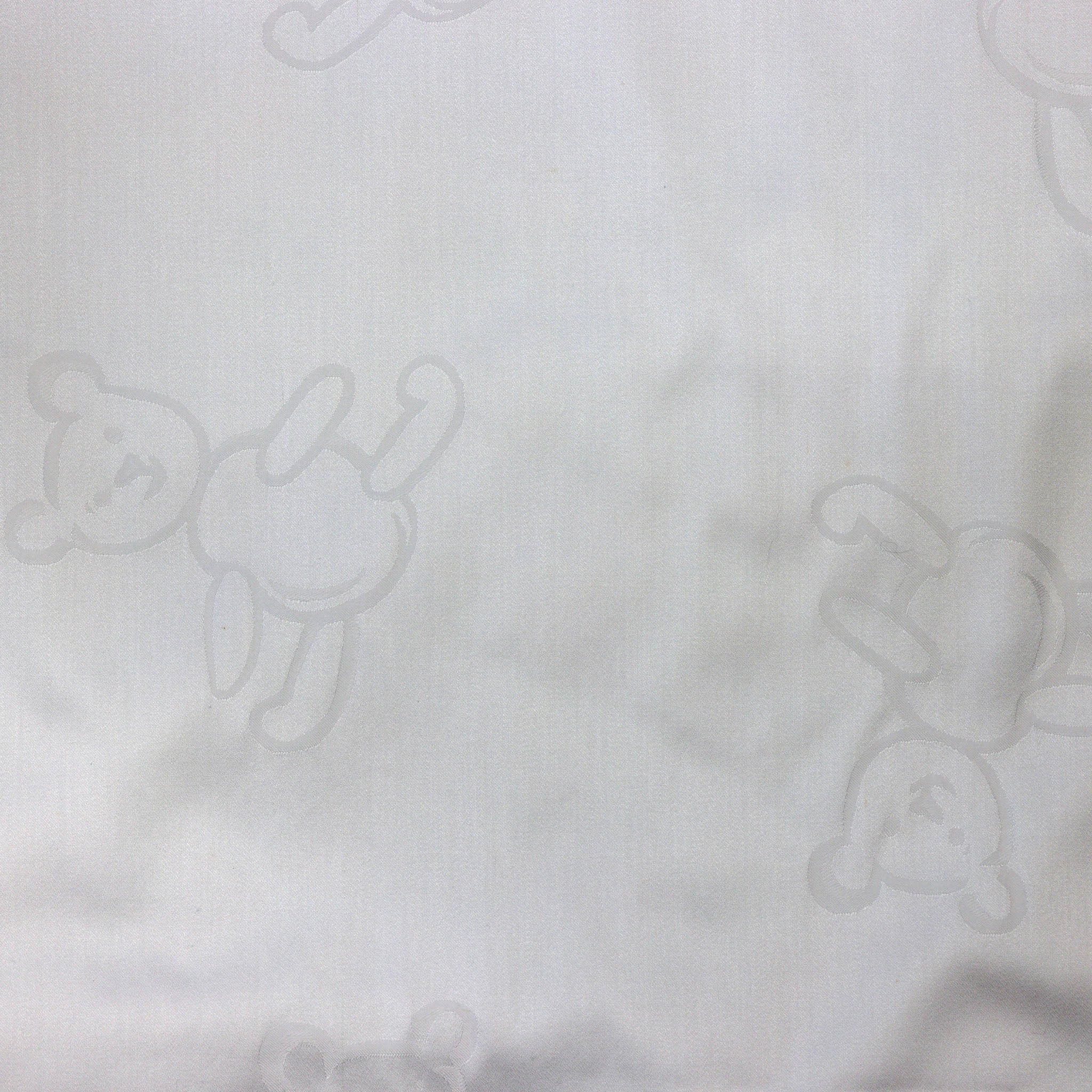 SDH Bear Baby Bedding - White