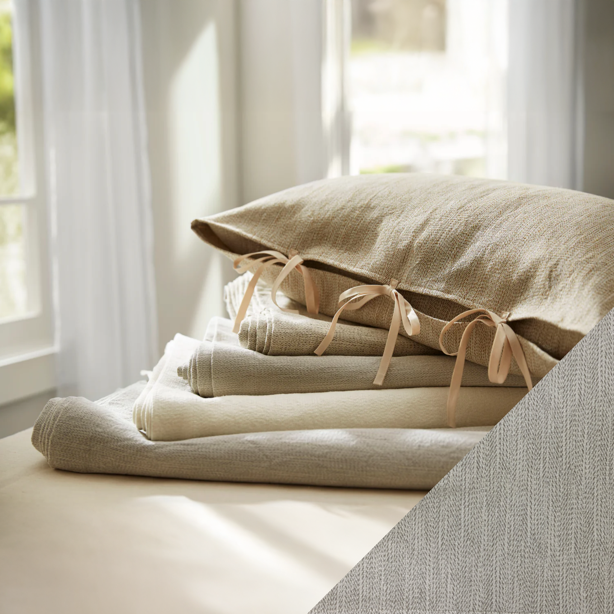 SDH Camden Bedding - Dove