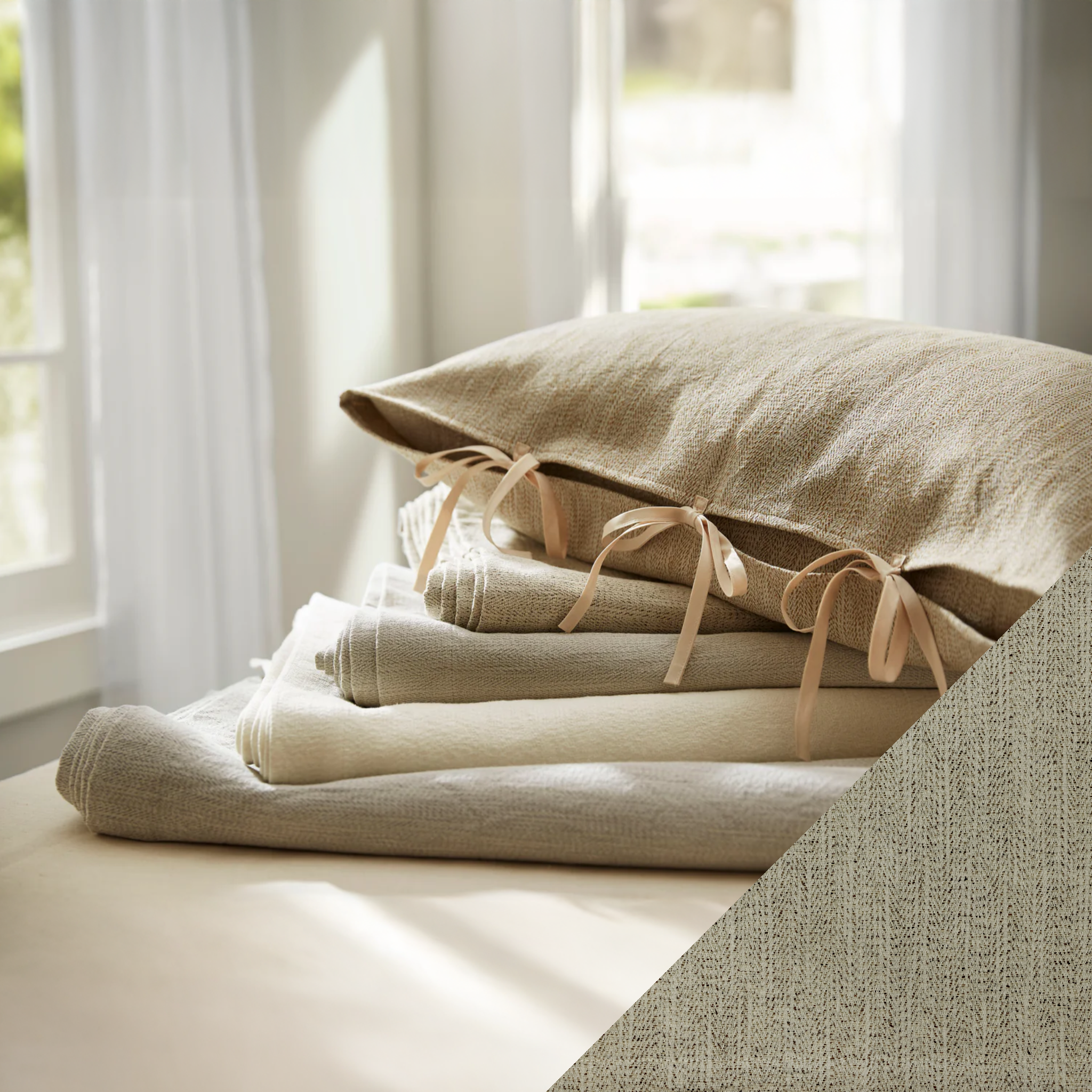 SDH Camden Bedding - Tan