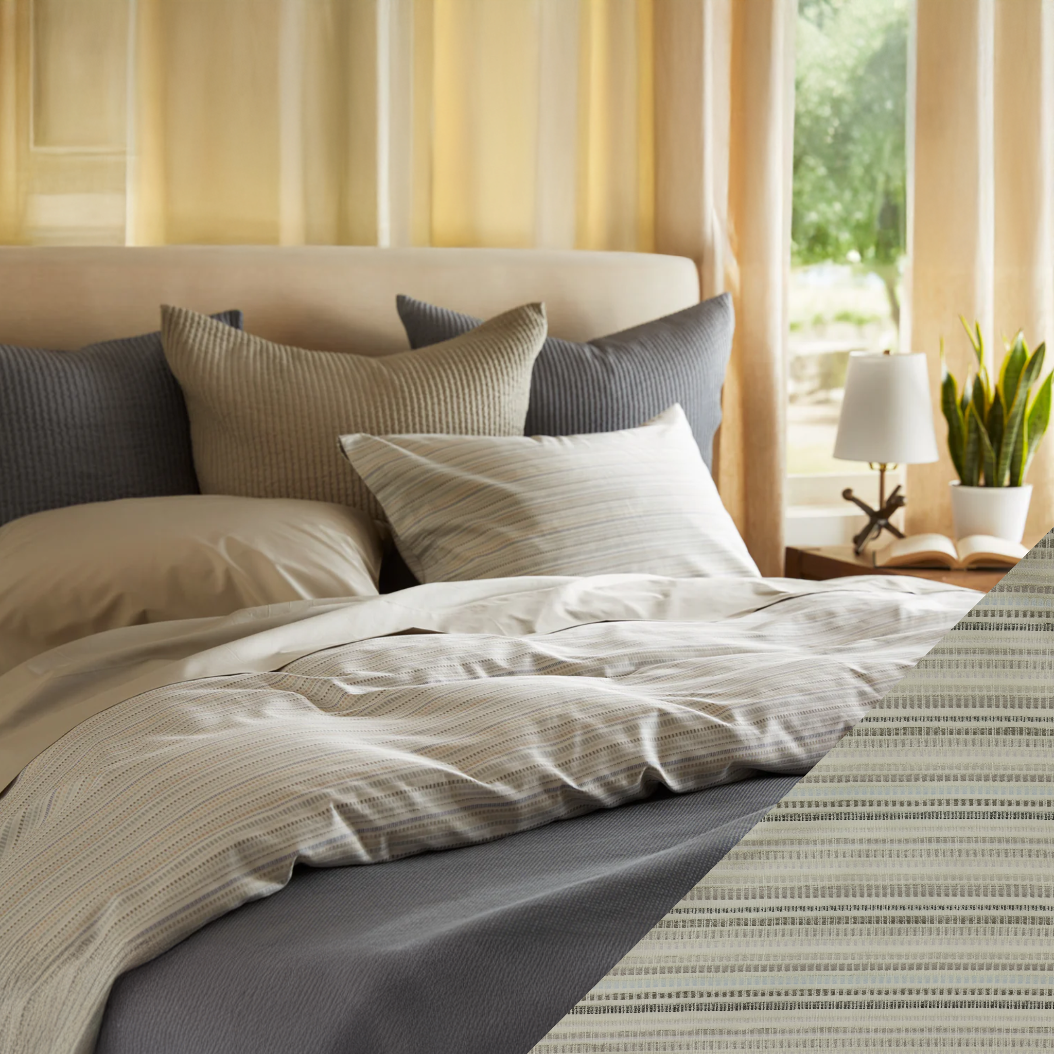 SDH Confetti Bedding - Flagstone