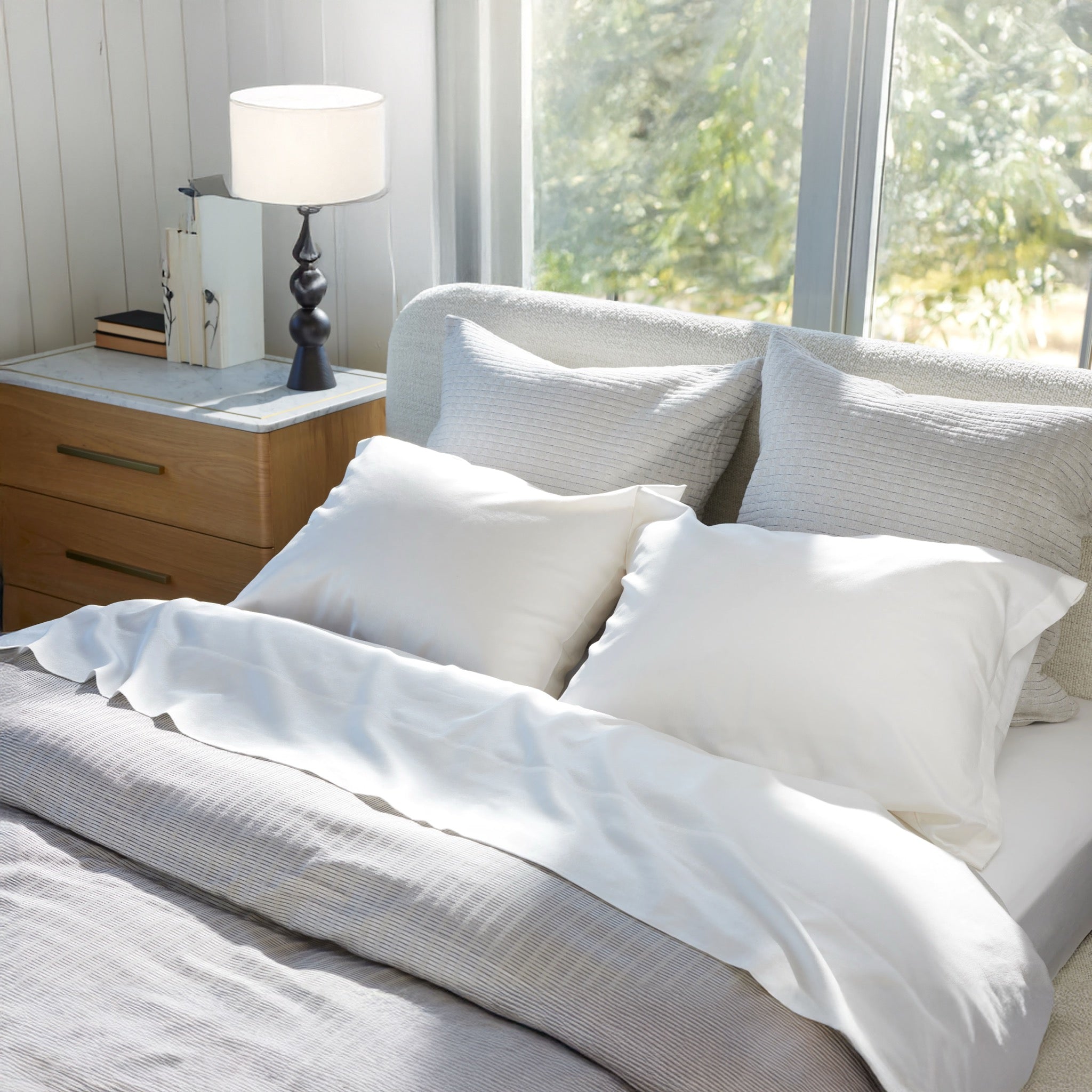SDH Patina Bedding - Snow