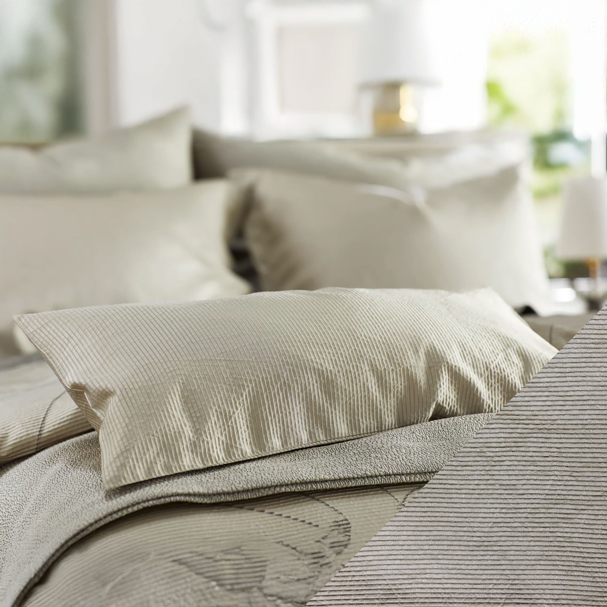 SDH Shutter Bedding - Ash