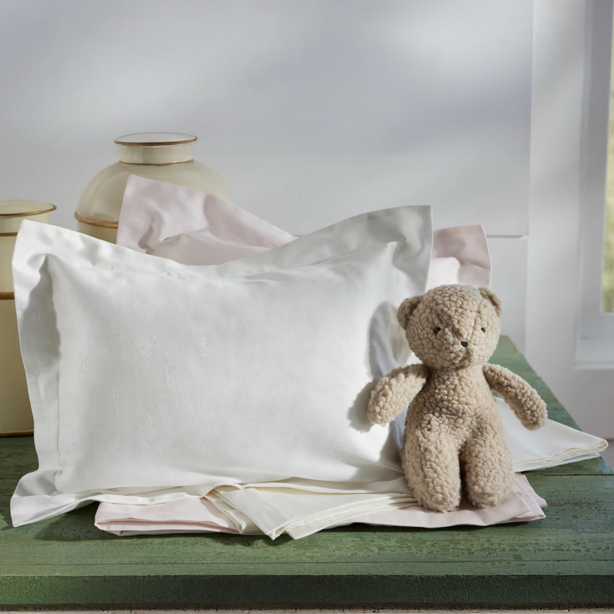 SDH Wheels Baby Bedding - Pink