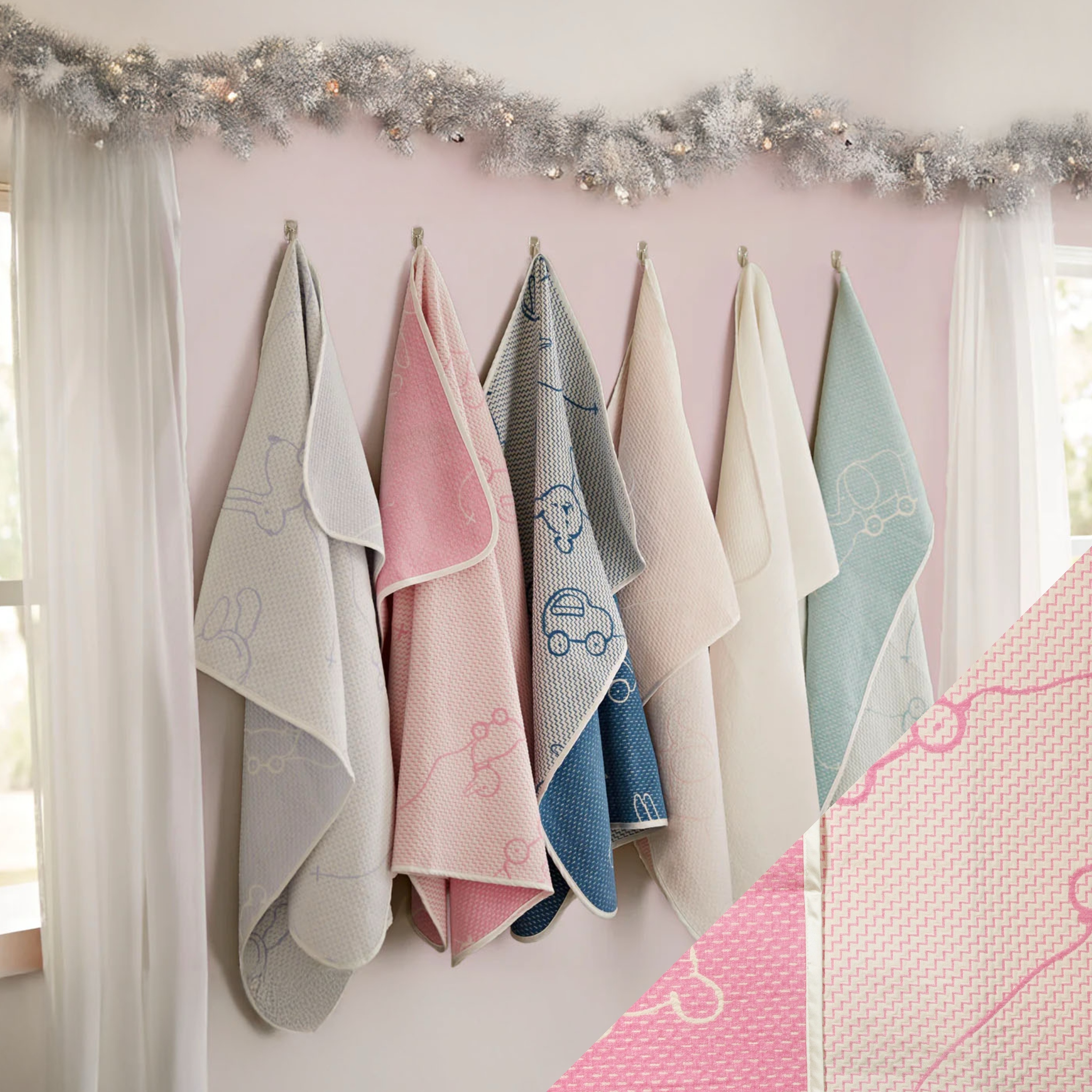 SDH Wheels Baby Blanky - Bubblegum