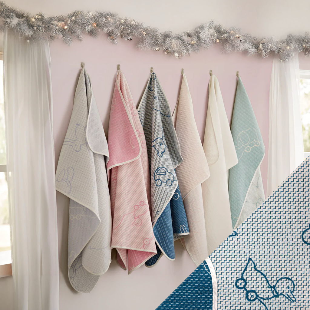 SDH Wheels Baby Blanky - Denim