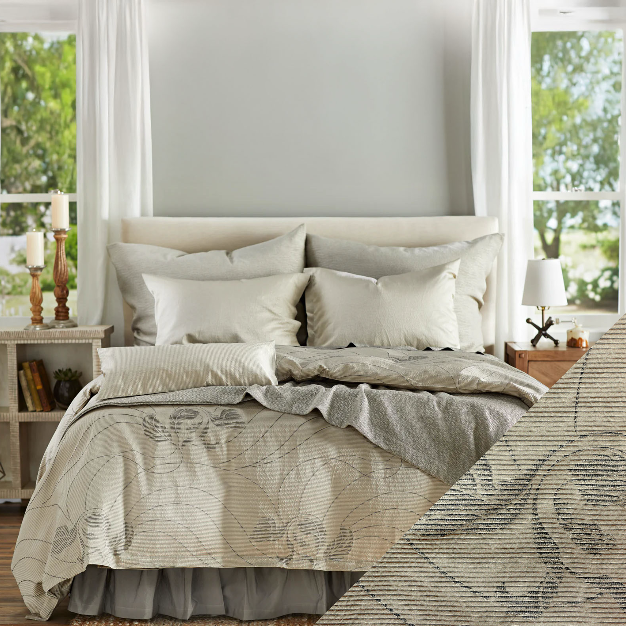 SDH Zoya Bedding - Ash