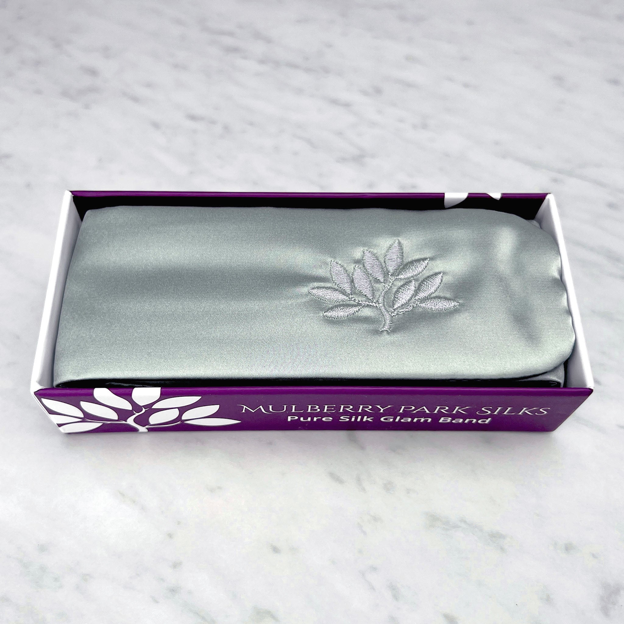 Mulberry Park Silks Silk Glam Band - Sage