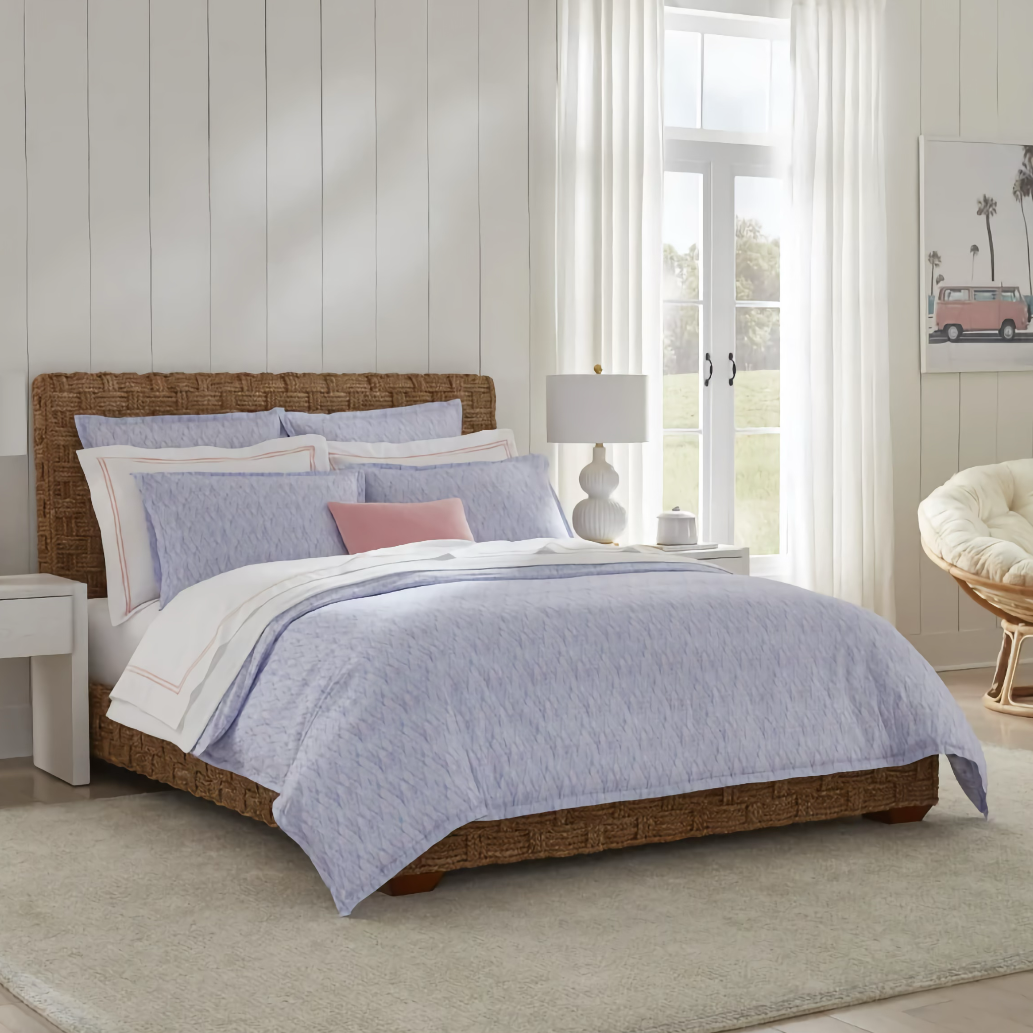 Sferra Alessia Twin XL Bedding - Pink