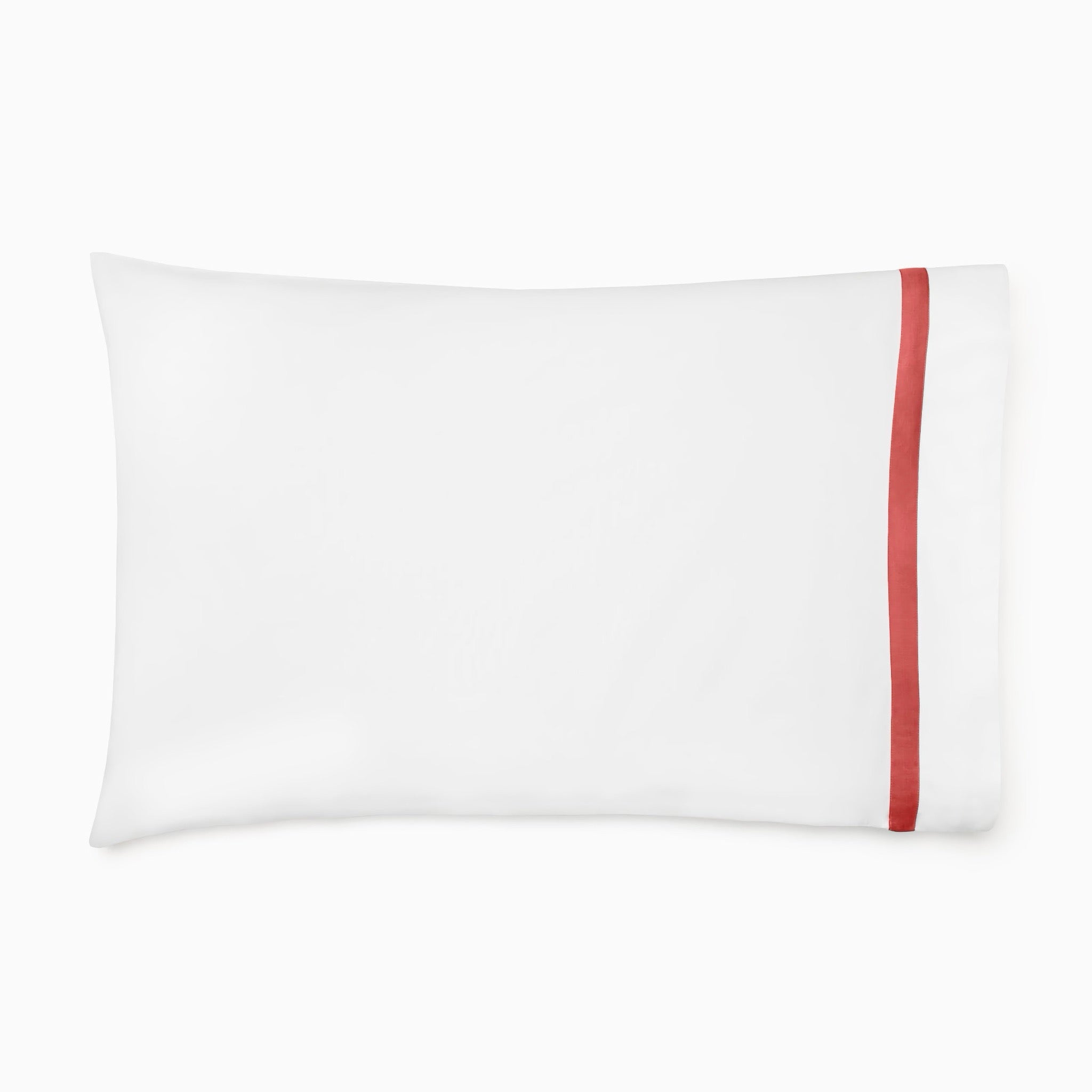 Sferra Estate Bedding - White/Persimmon