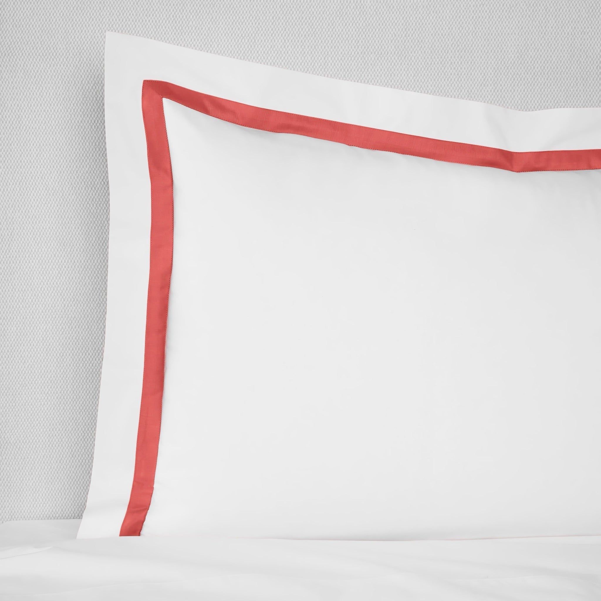 Sferra Estate Bedding - White/Persimmon