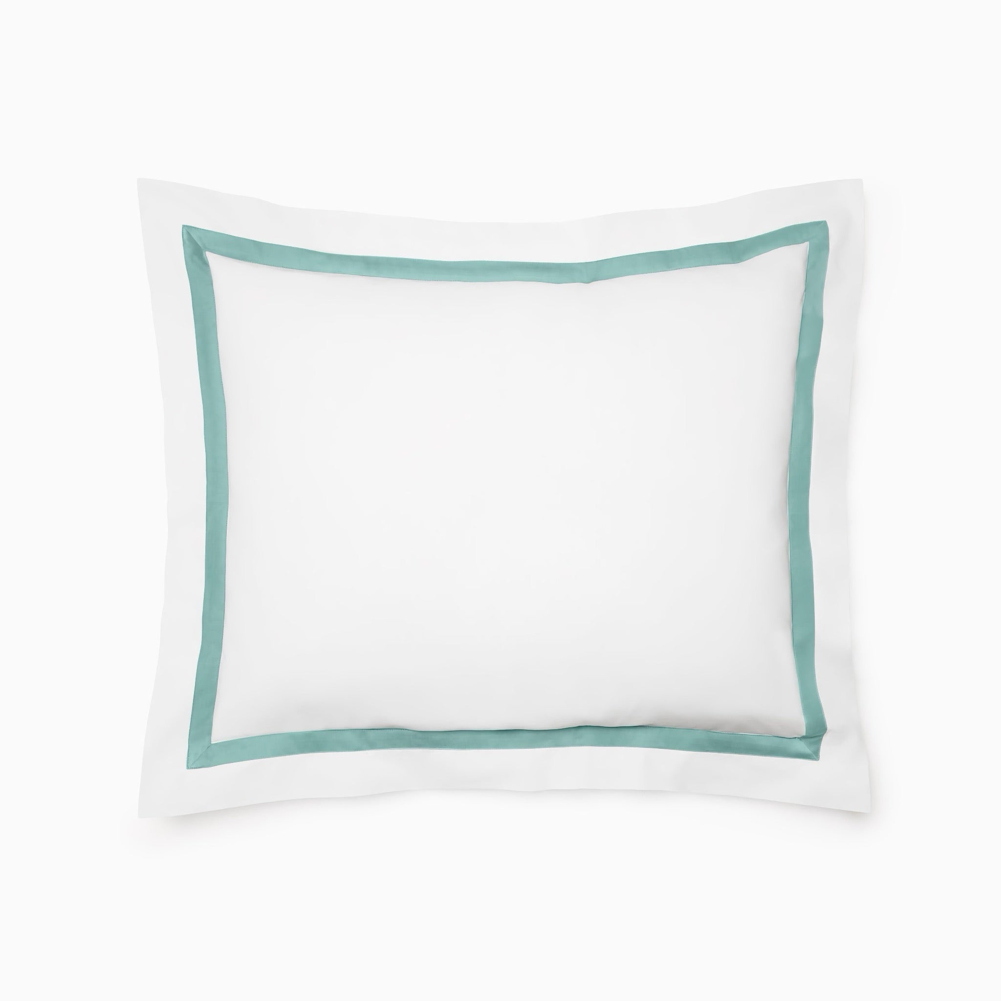 Sferra Estate Bedding - White/Aqua