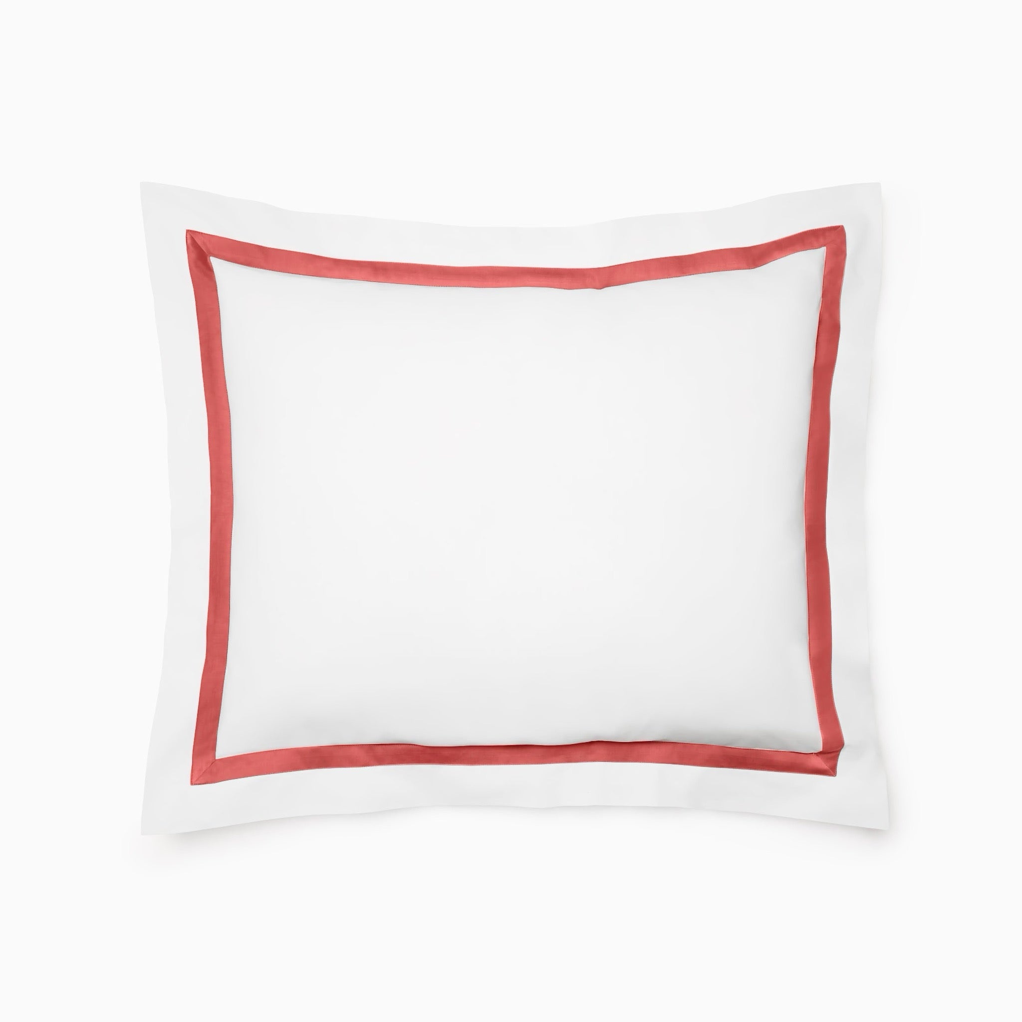 Sferra Estate Bedding - White/Persimmon