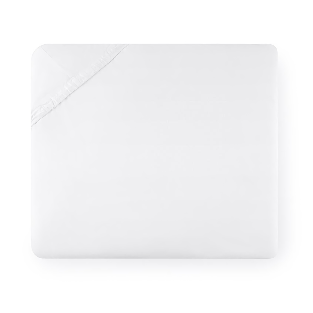 Sferra X Scalamandre Cobblestones Embroidered Bedding - White/Sea