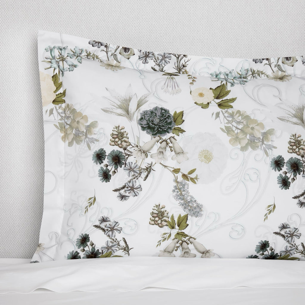 Sferra Incanto Duvet Cover and Shams - Slate