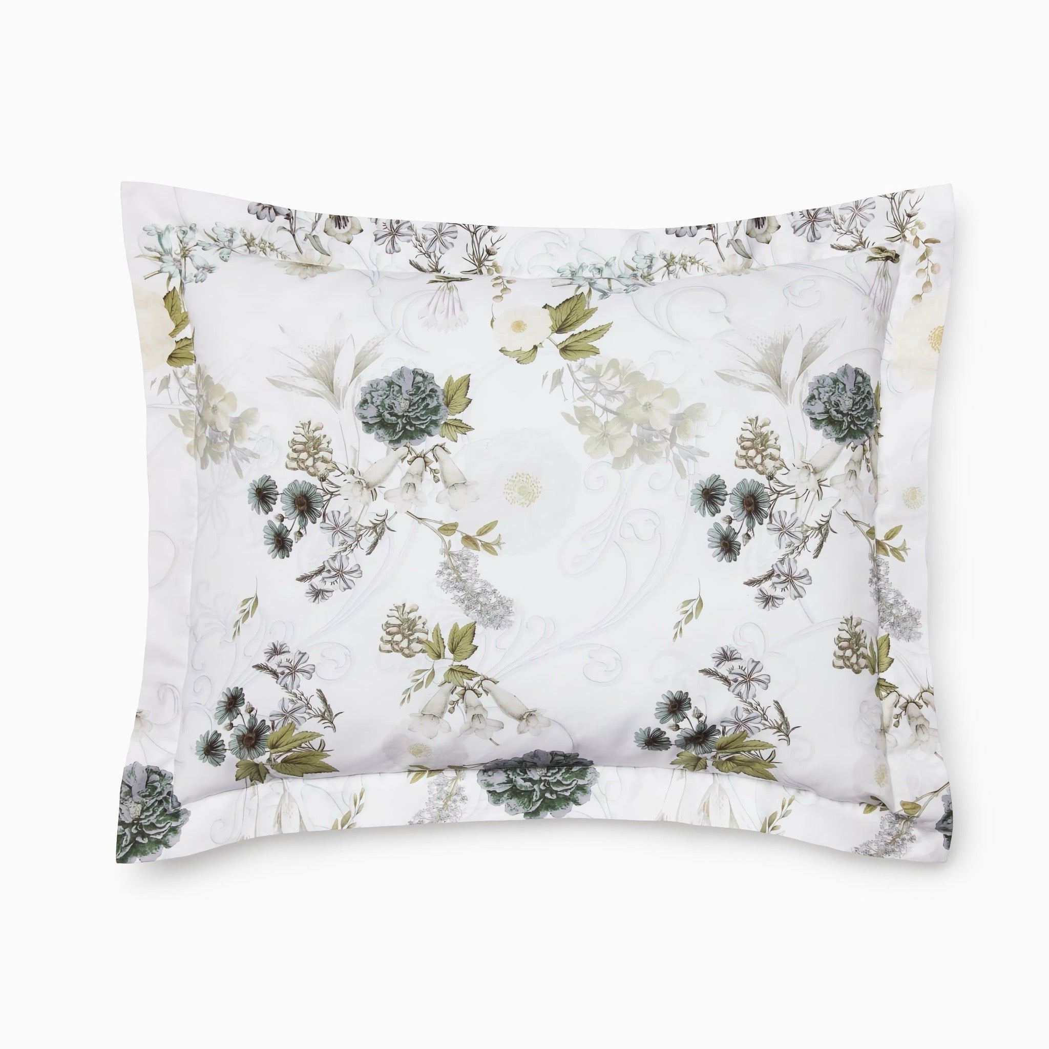 Sferra Incanto Duvet Cover and Shams - Slate