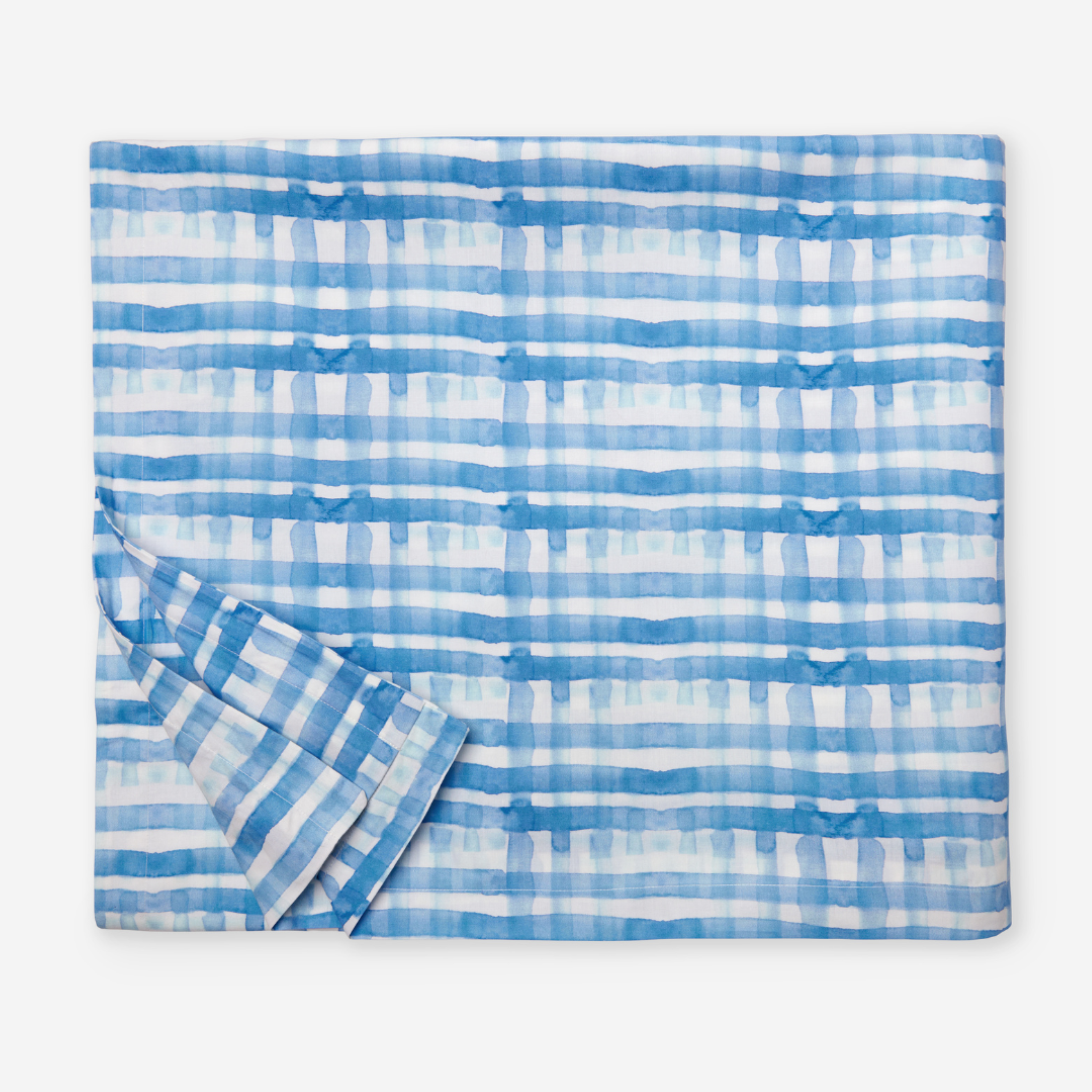 Sferra Plaidino Twin XL Bedding - Clearwater