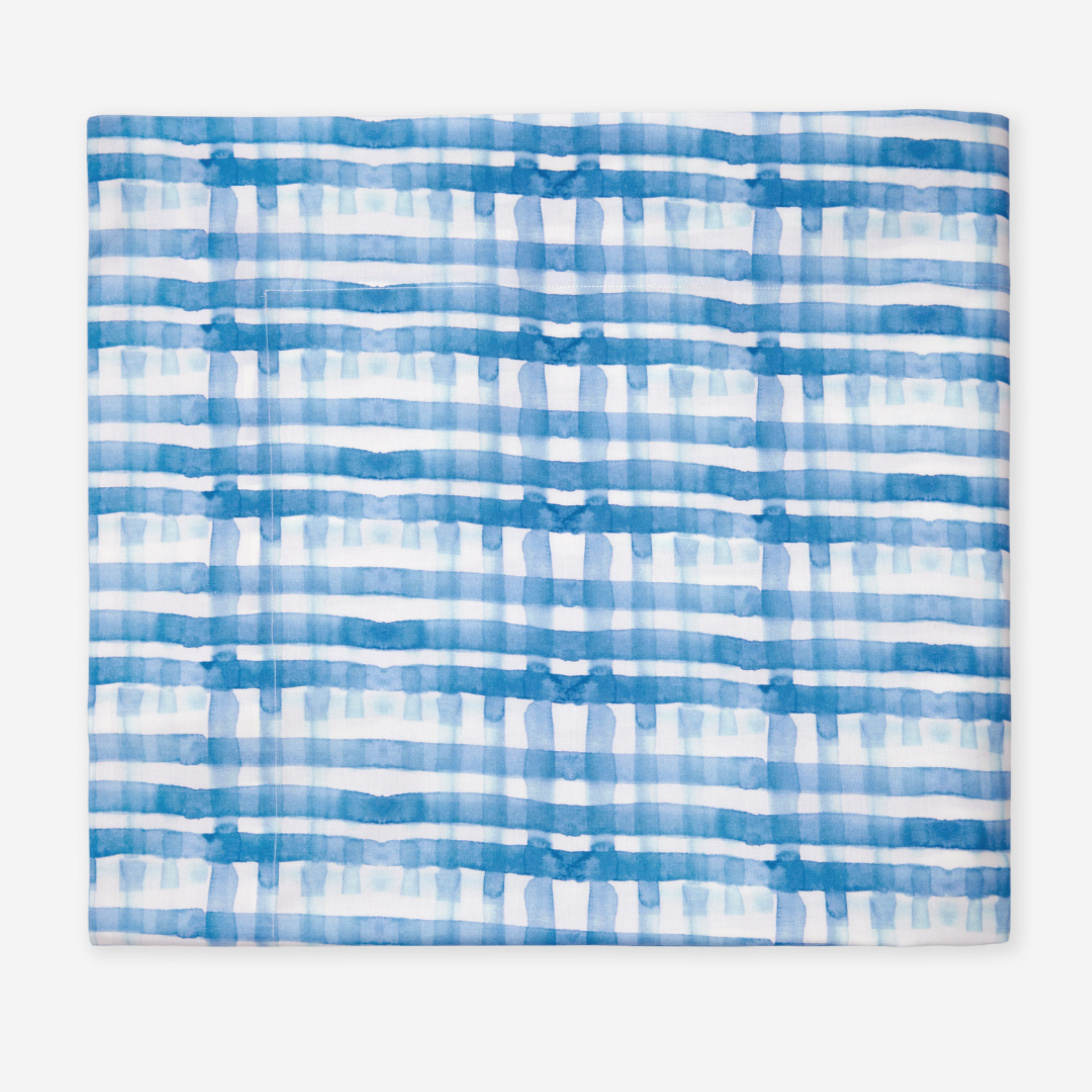 Sferra Plaidino Twin XL Bedding - Clearwater