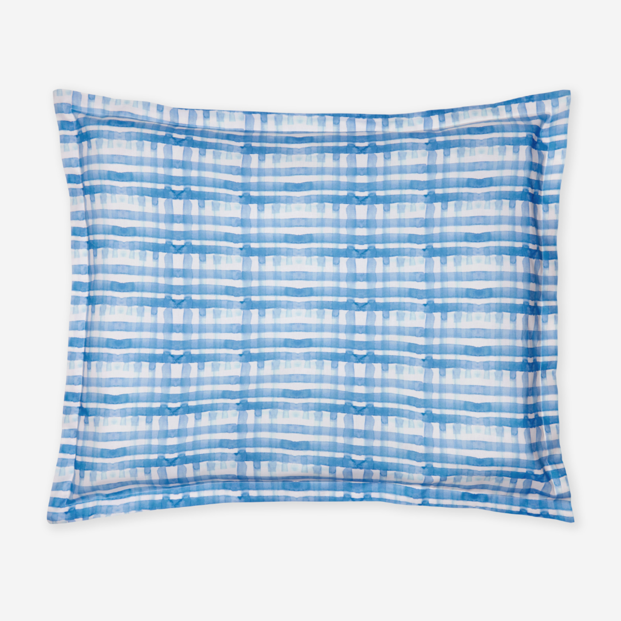 Sferra Plaidino Twin XL Bedding - Clearwater