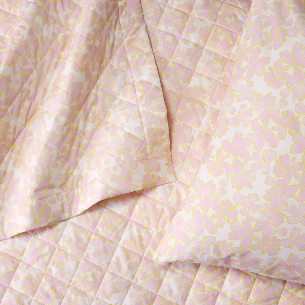 Sferra Prato Twin XL Bedding - Carnation