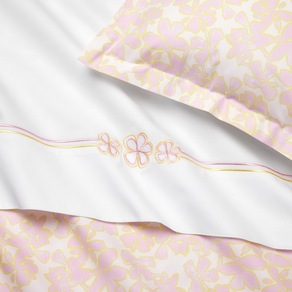 Sferra Prato Twin XL Bedding - Carnation