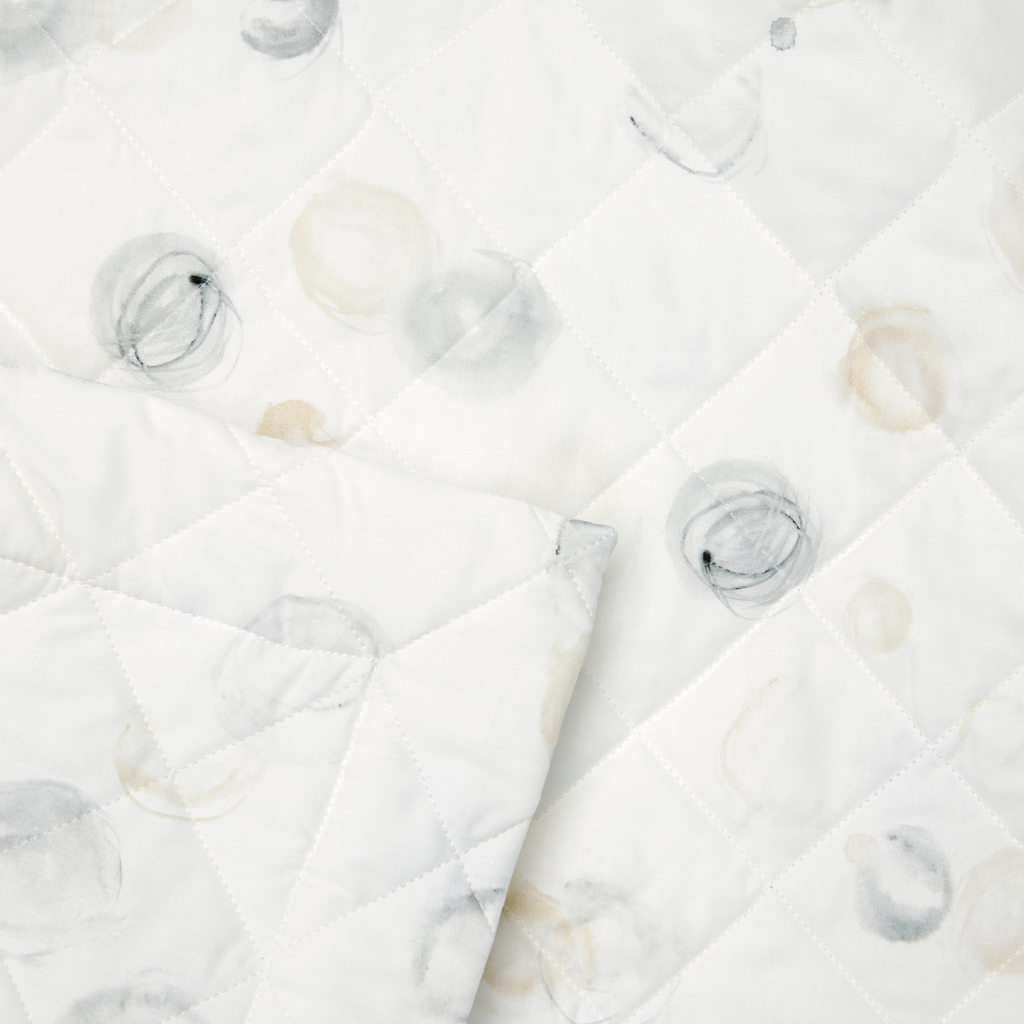 Sferra Punti Twin XL Bedding - Platinum