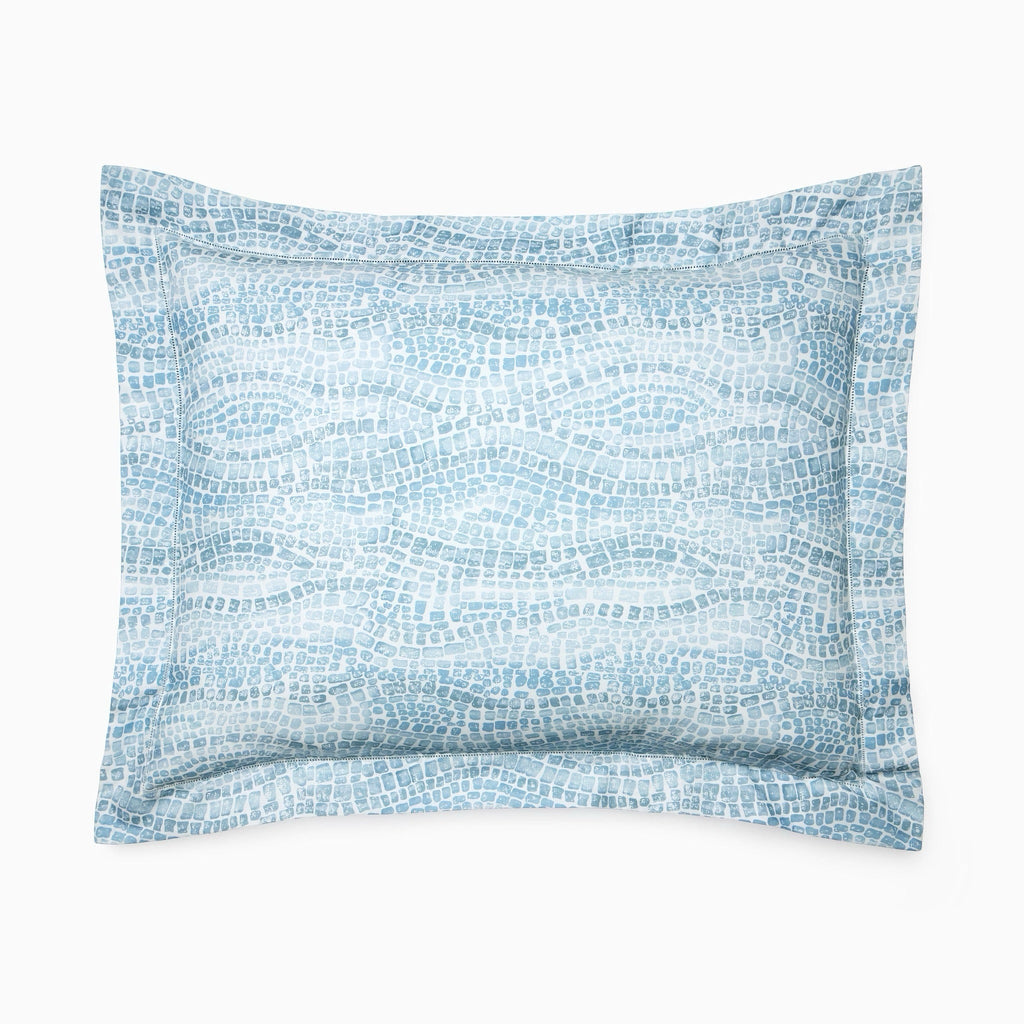 Sferra X Scalamandre Cobblestones Duvet Cover and Shams - Sea