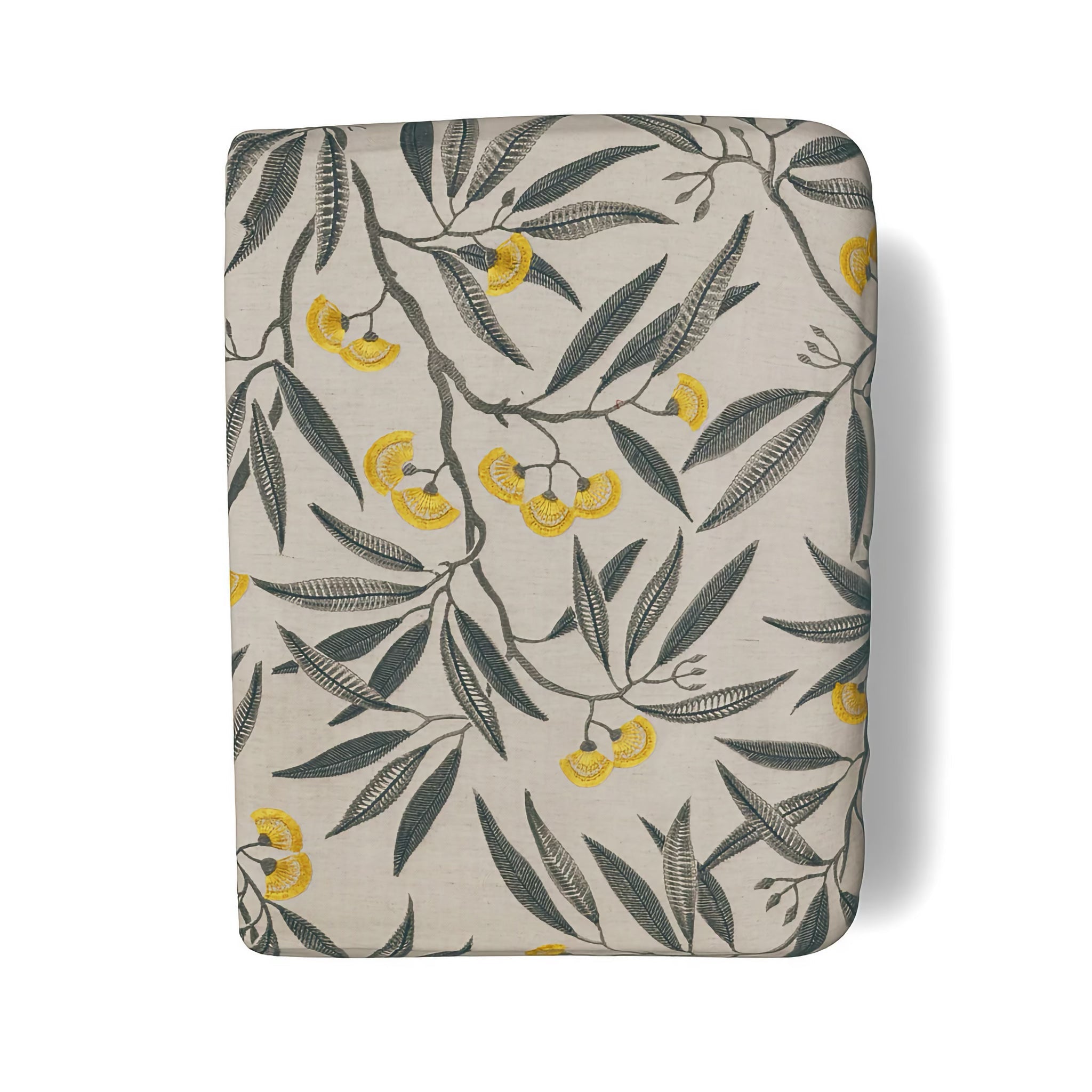 The Met x Ann Gish Alyssum Throw and Decorative Pillow - Yellow