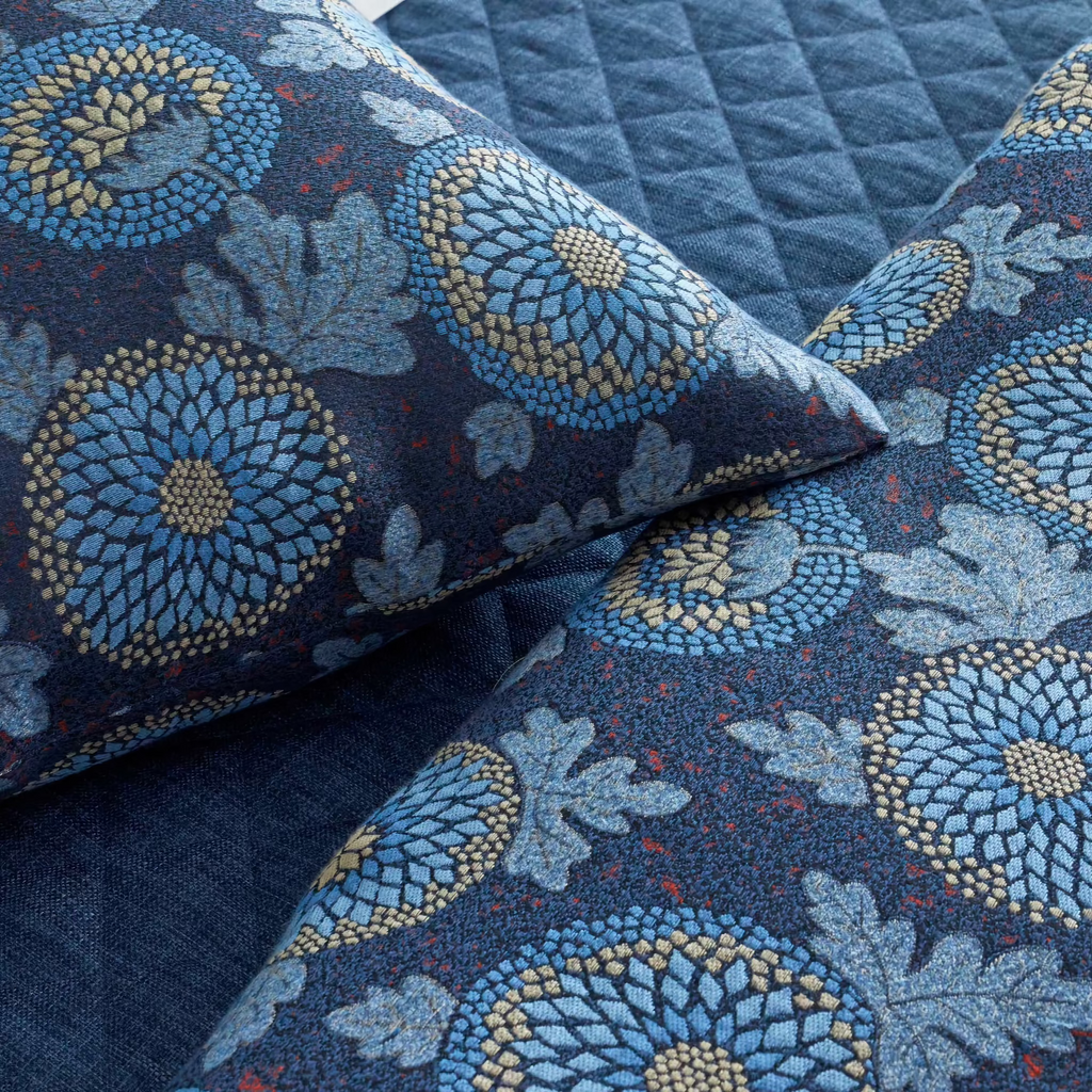 The Met x Ann Gish Blossom Bedding - Blue